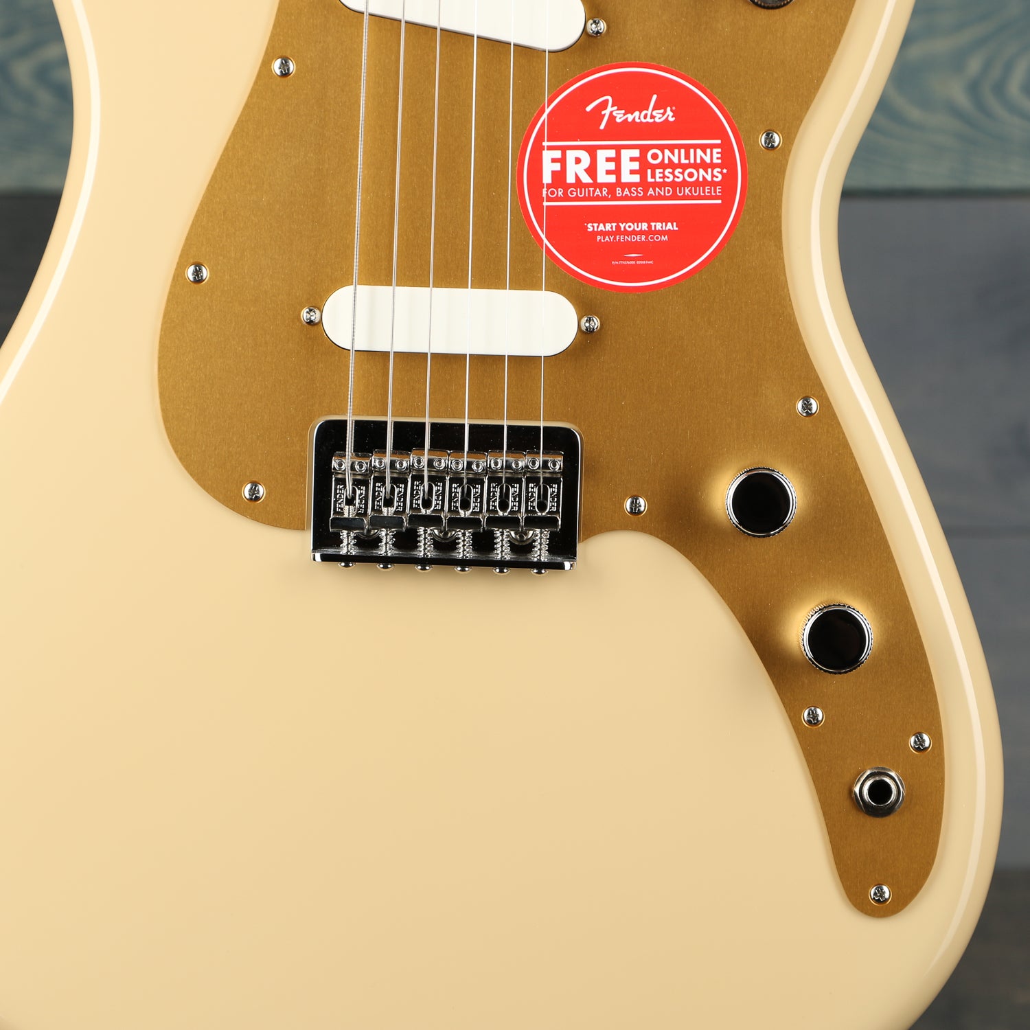 Fender Player Duo Sonic Maple Fingerboard, Desert Sand