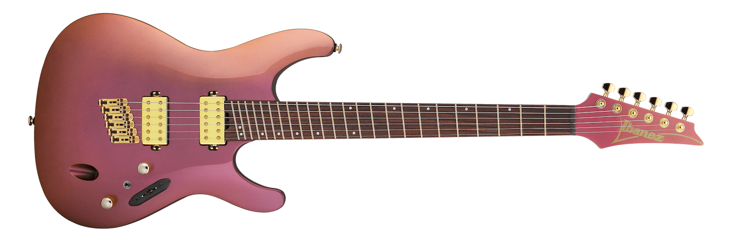 Ibanez SML721 Electric Guitar - Rose Gold Chameleon