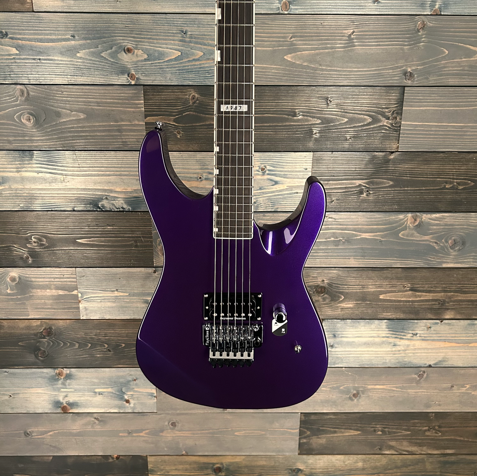 ESP LTD M-1 Custom '87 Electric - Dark Metallic Purple