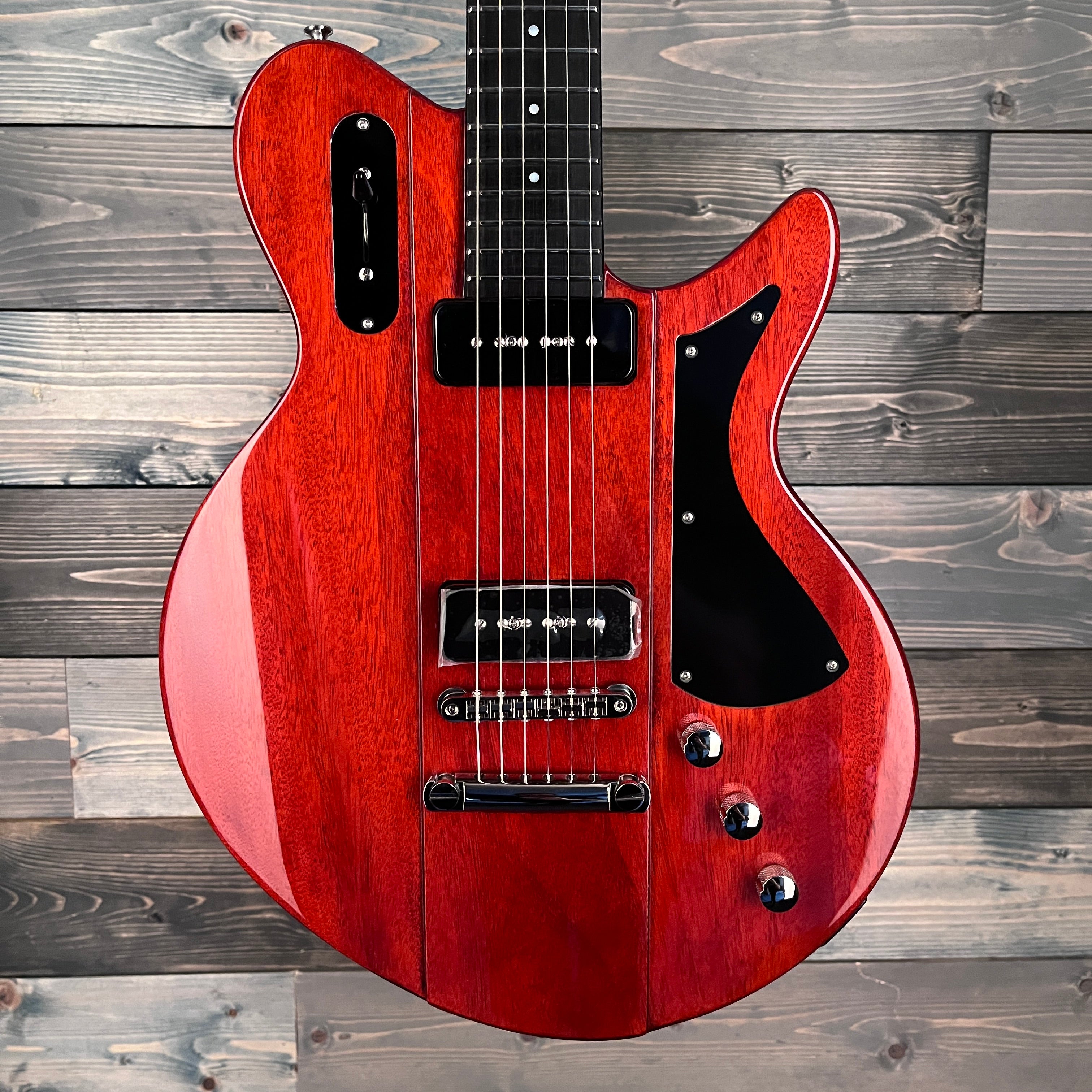 Eastman Juliet P-90 Solid Body Electric Guitar - Vintage Red