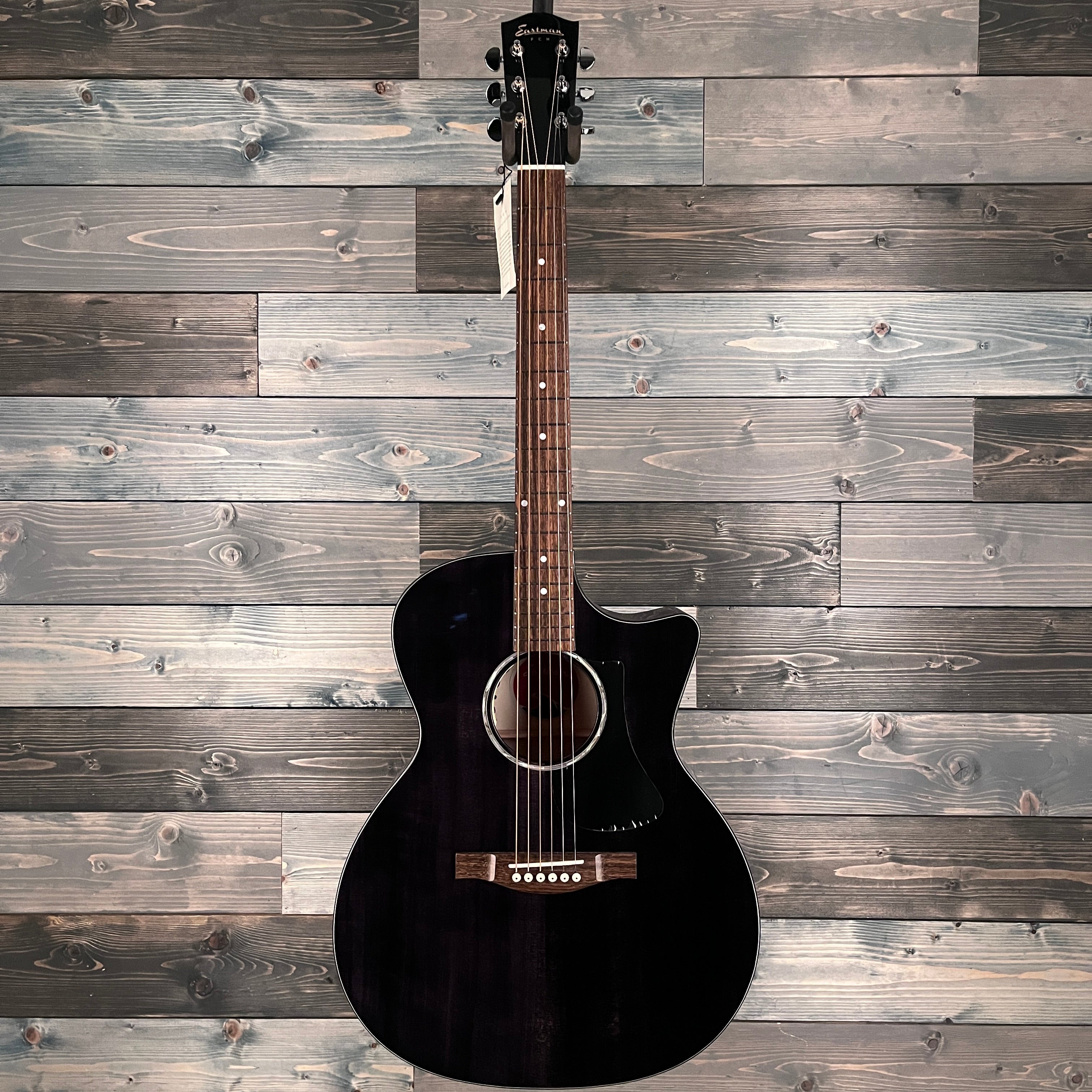 Eastman PCH3-GACE Grand Auditorium - Translucent Black