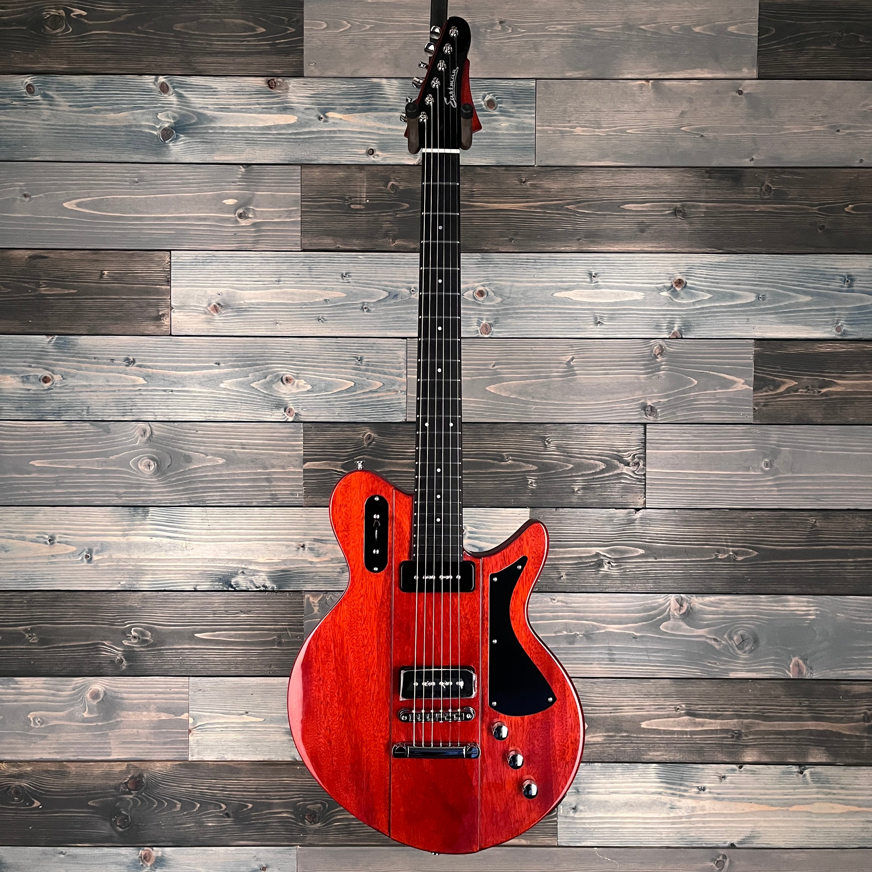 Eastman Juliet P-90 Solid Body Electric Guitar - Vintage Red