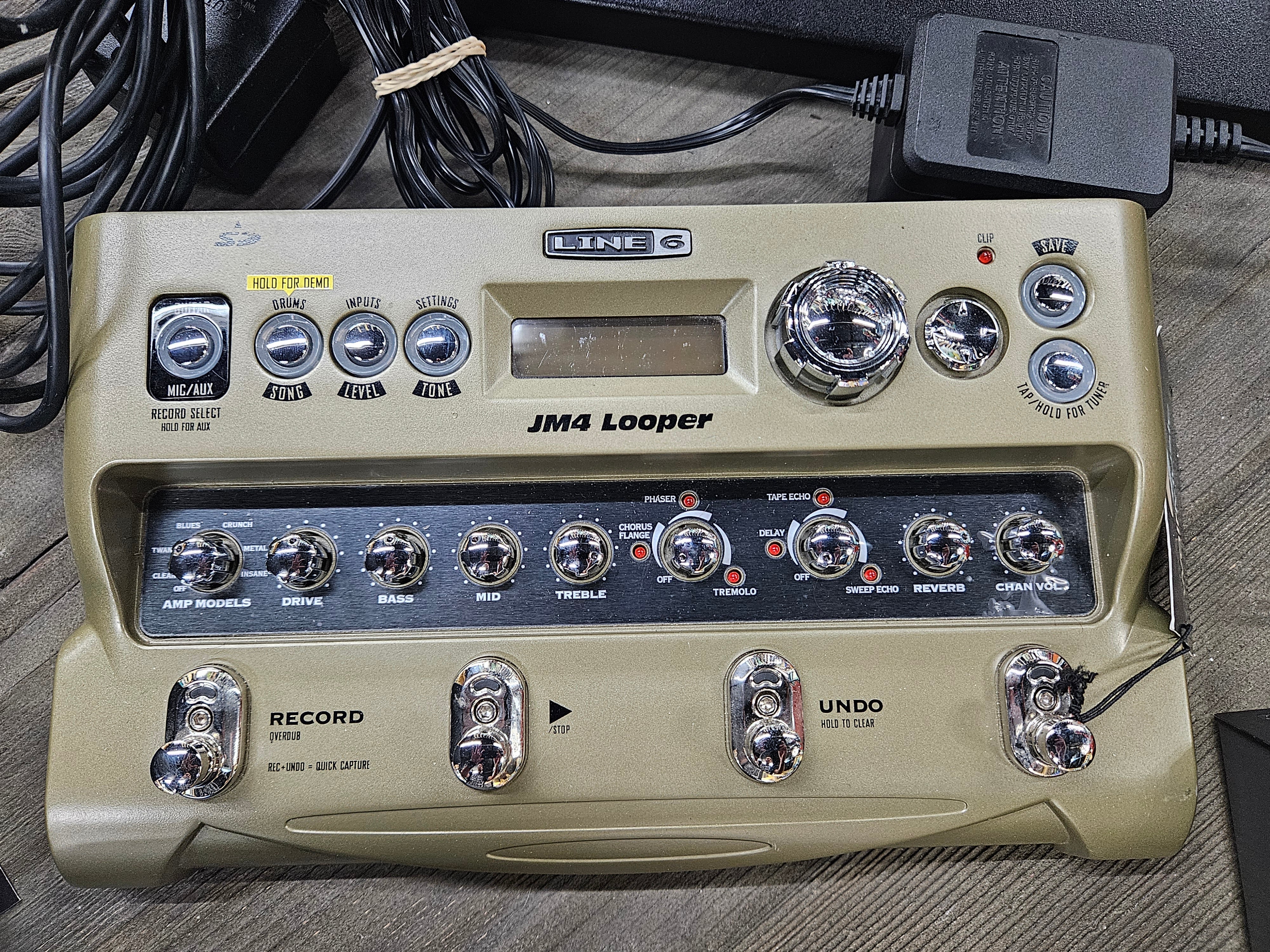 USED Line 6 JM4 Looper Pedal Pedal