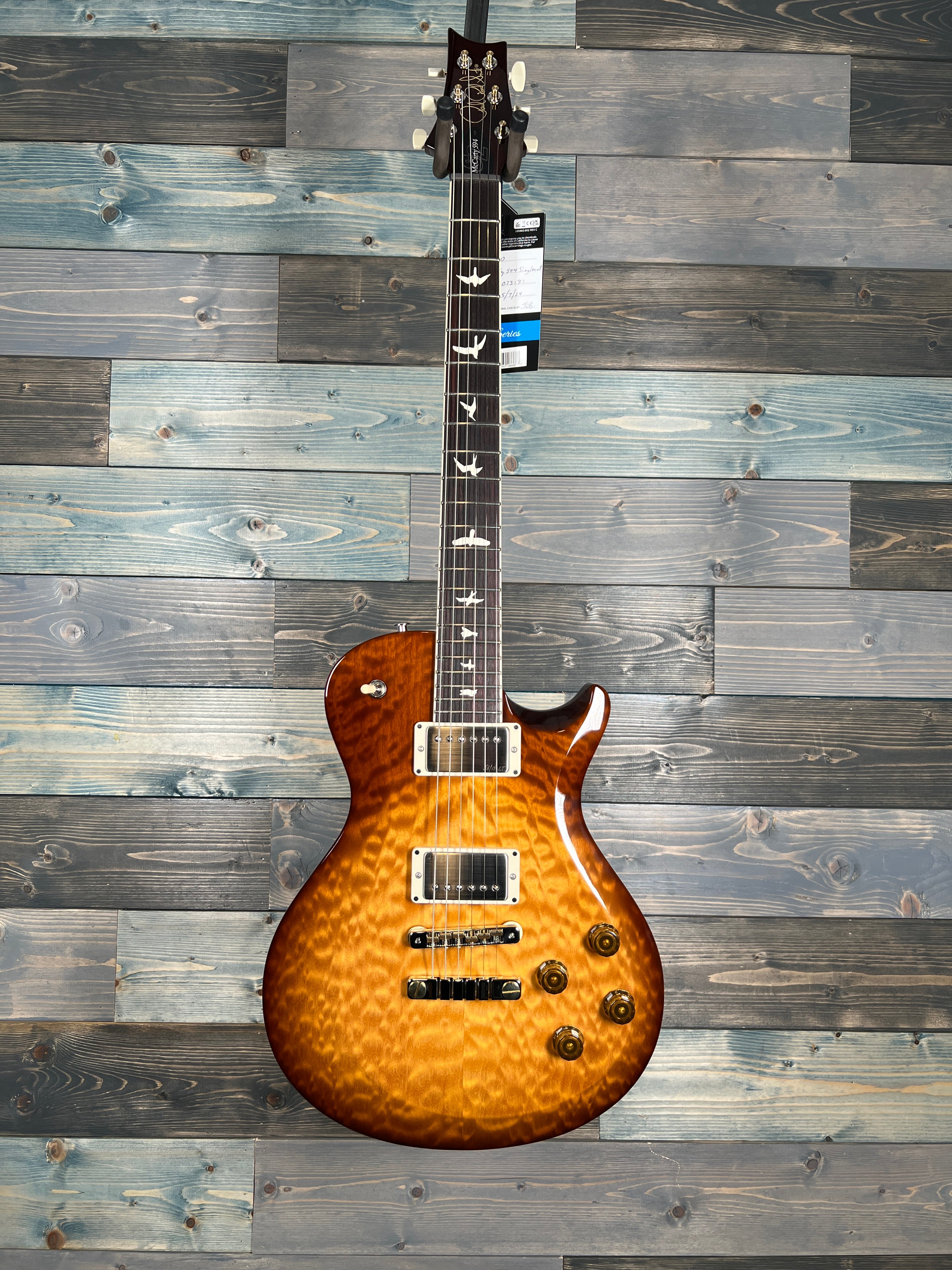 PRS S2 McCarty Singlecut 594 Electric - Honey