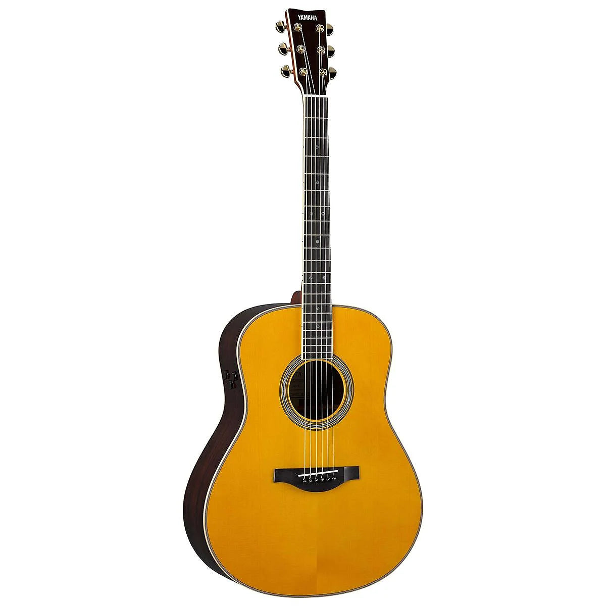 Yamaha LL Vintage Tint TransAcoustic Dreadnought Guitar