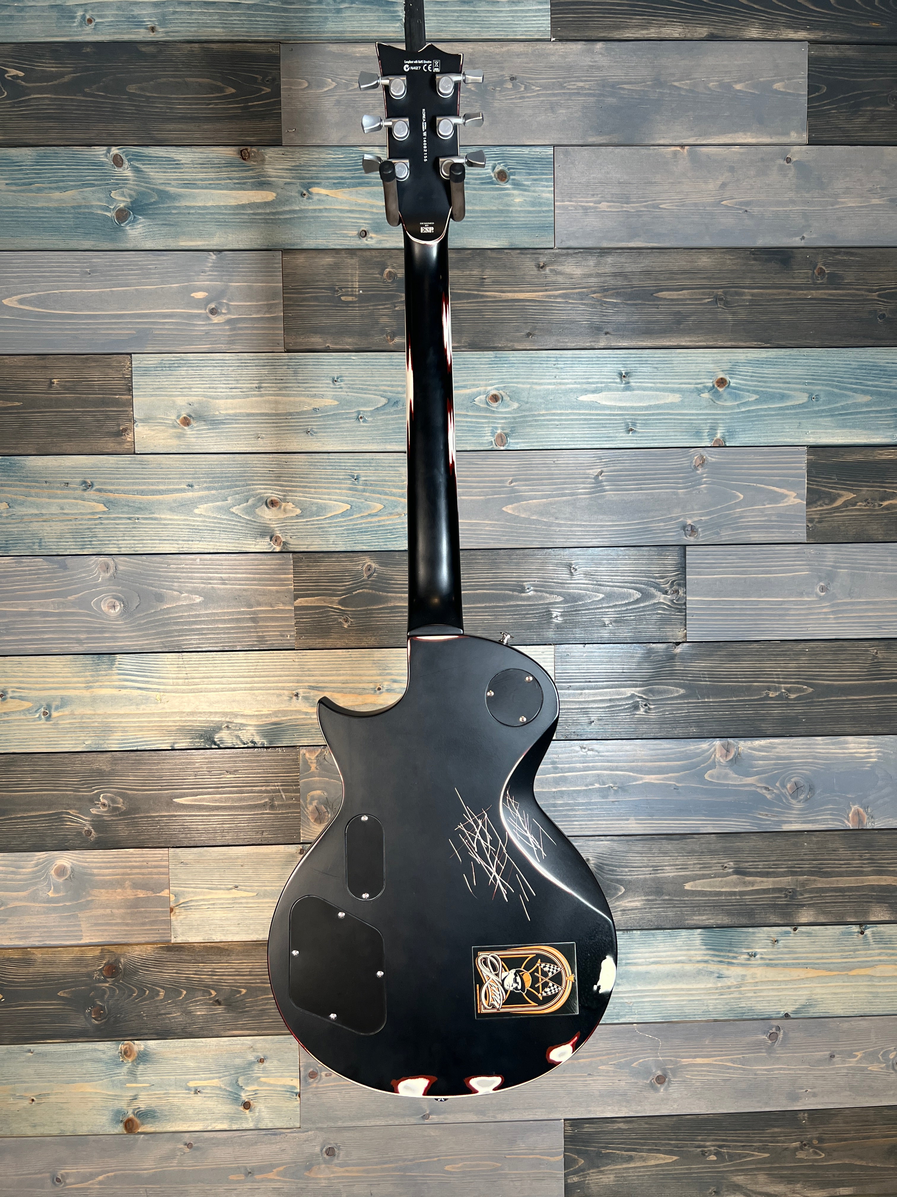 USED ESP LTD James Hetfield Truckster BLACK