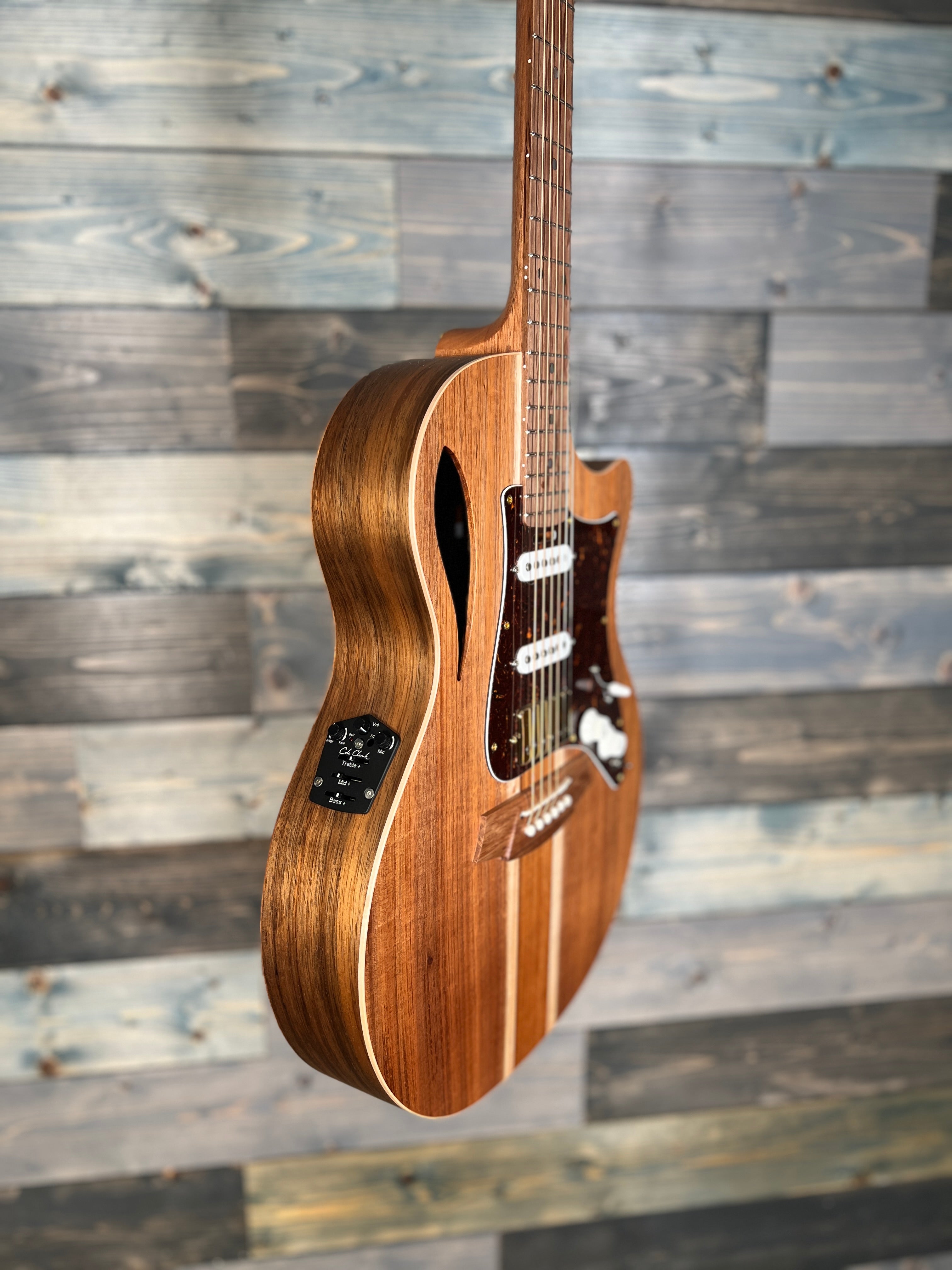 Cole Clark True Hybrid Series 2 HSS All Blackwood