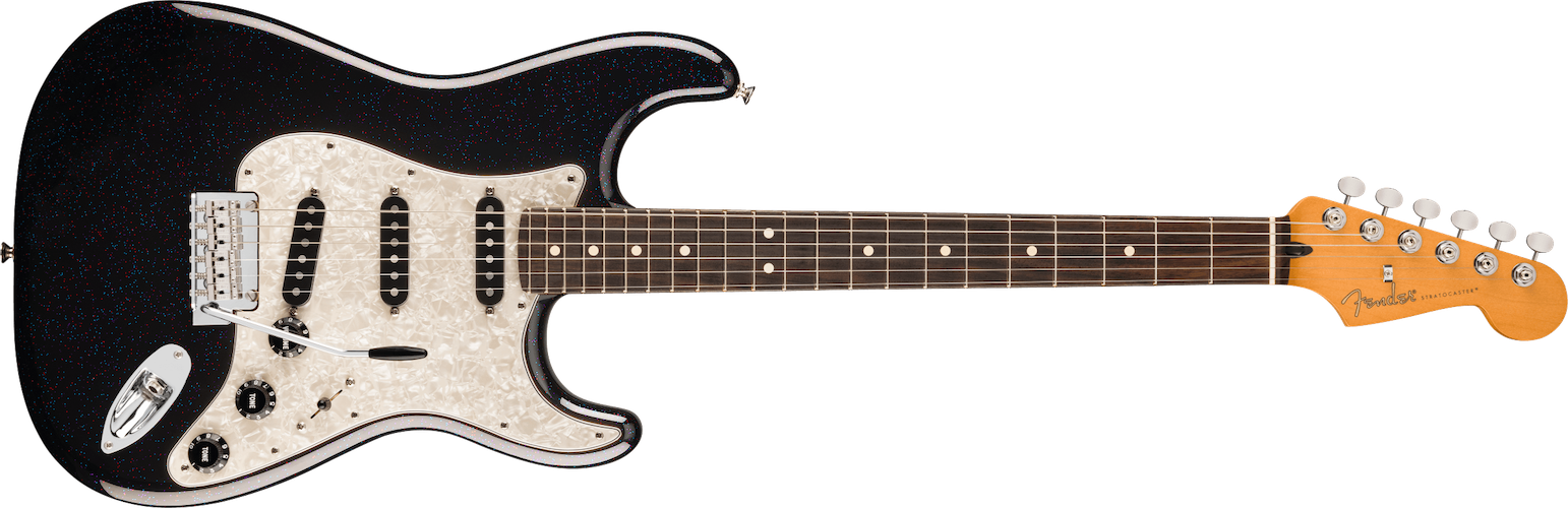 Fender 70th Anniversary Player Stratocaster, Nebula Noir