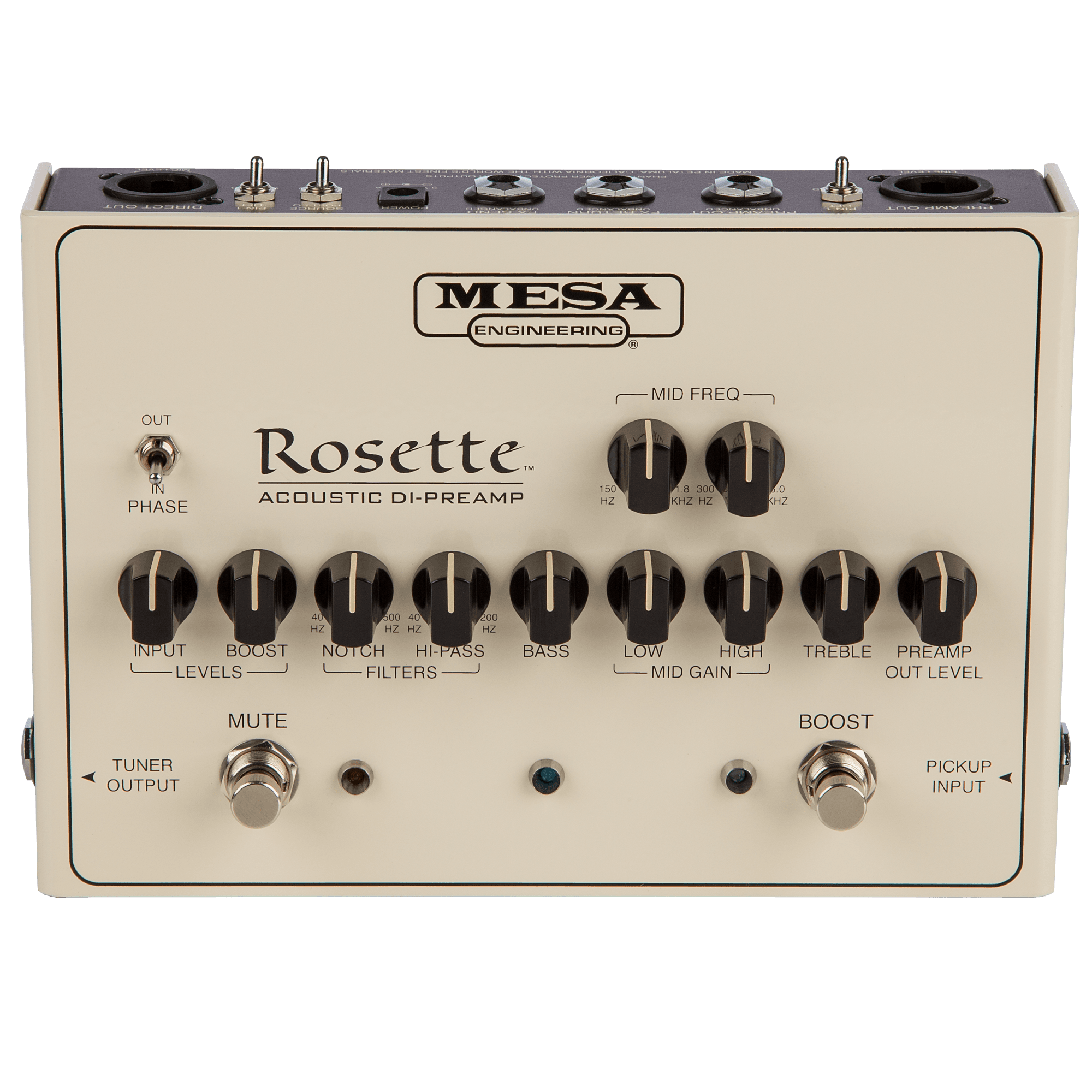 USED Mesa Rosette Acoustic DI-Preamp