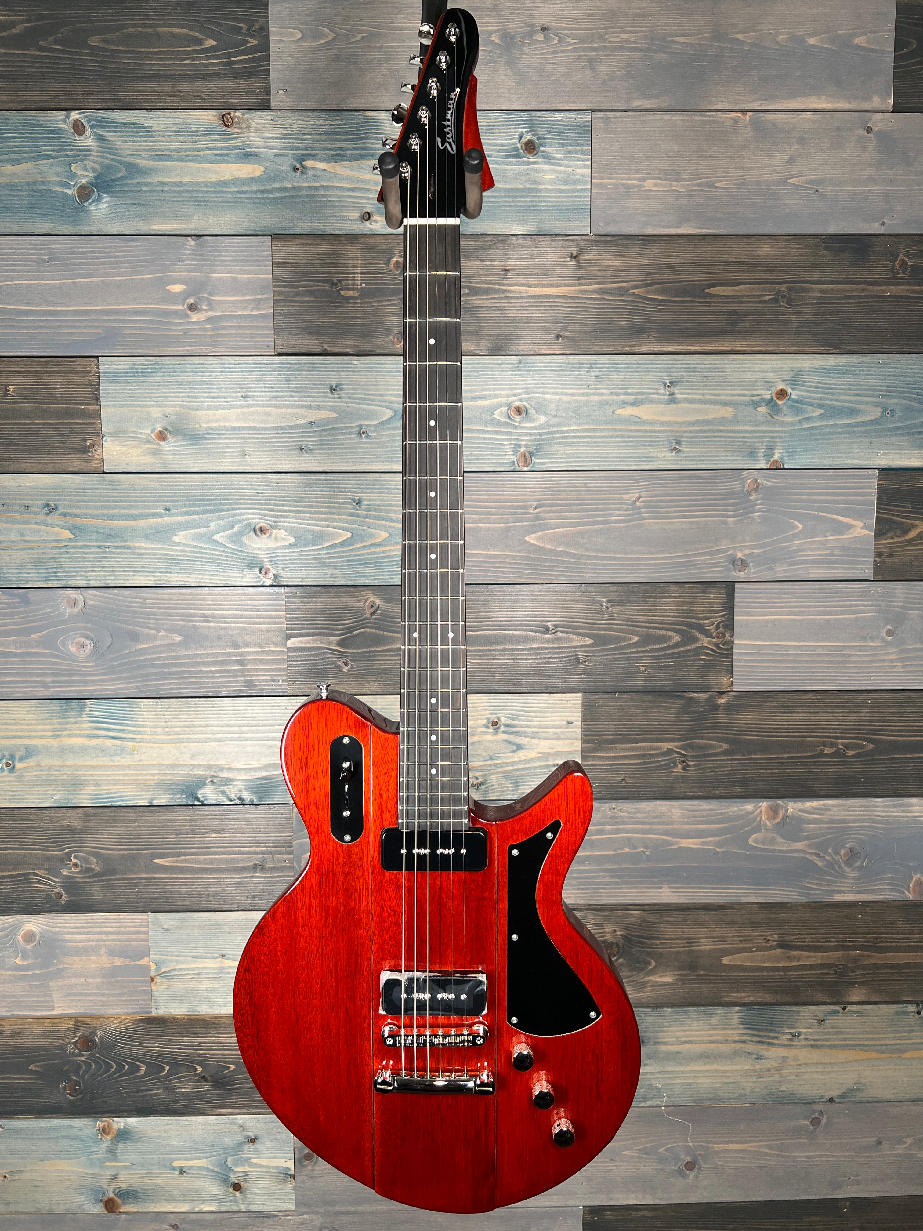 Eastman Juliet P-90 Solid Body Electric Guitar - Vintage Red