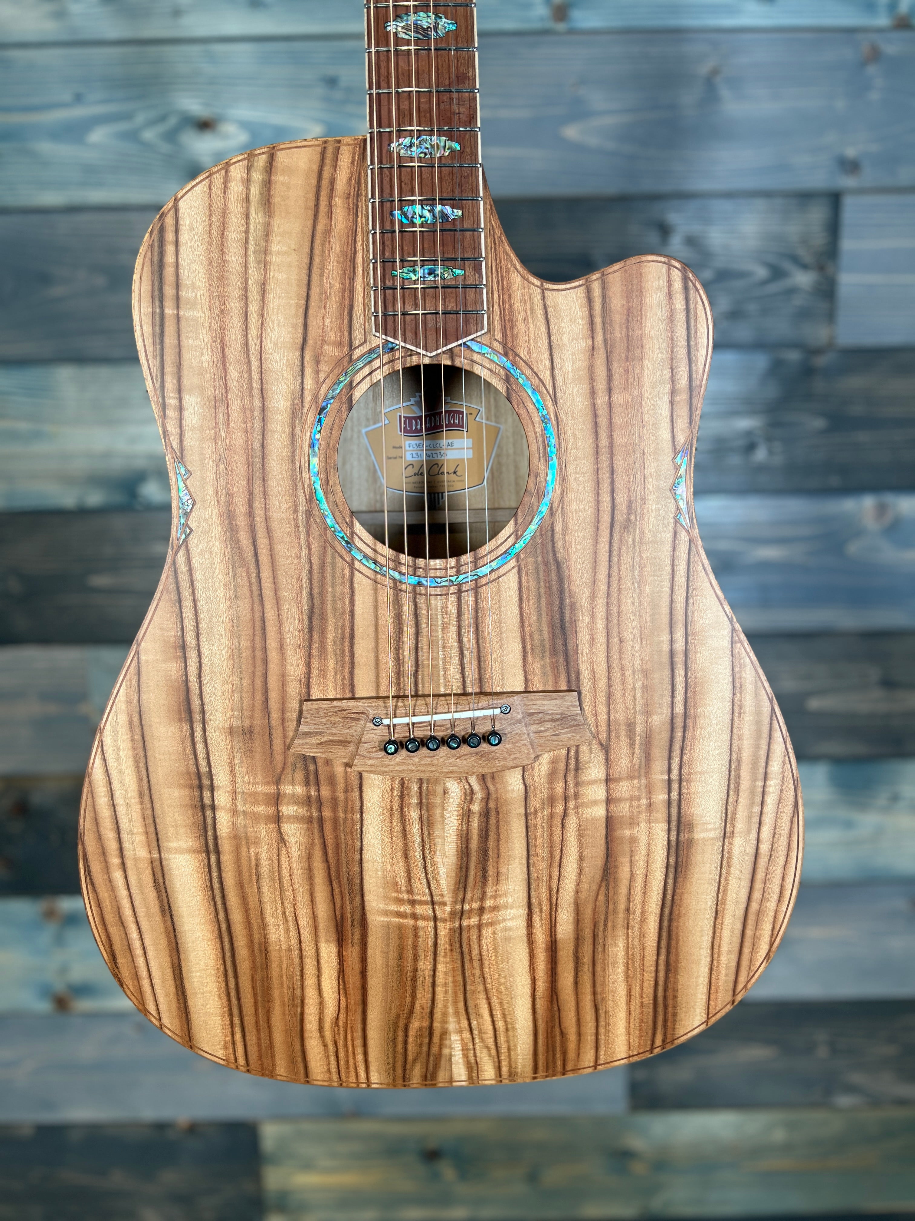 Cole Clark Fat Lady Series 3 AAA Camphor Laurel