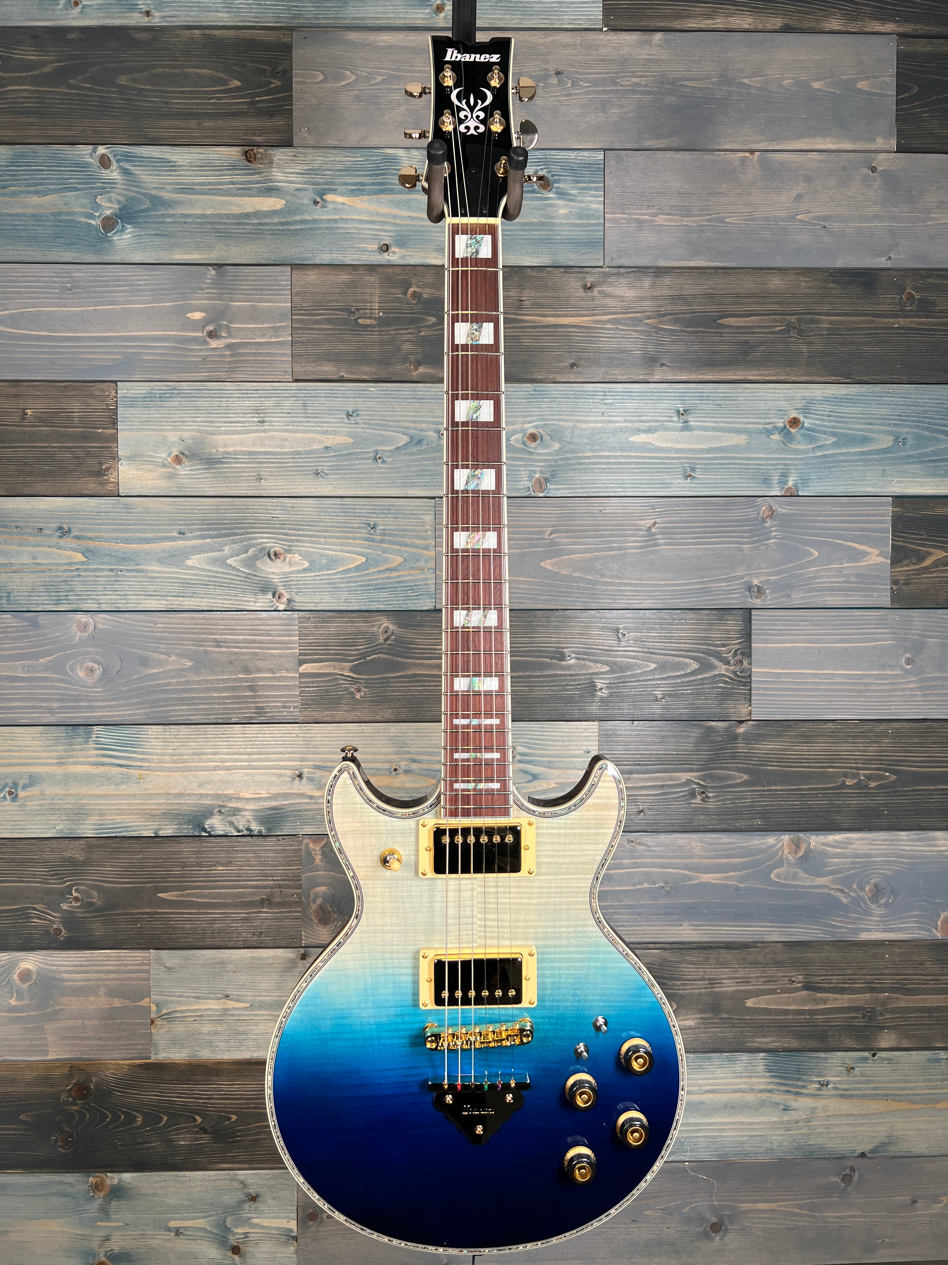 Ibanez AR420 Standard Electric Guitar  - Transparent Blue Gradation