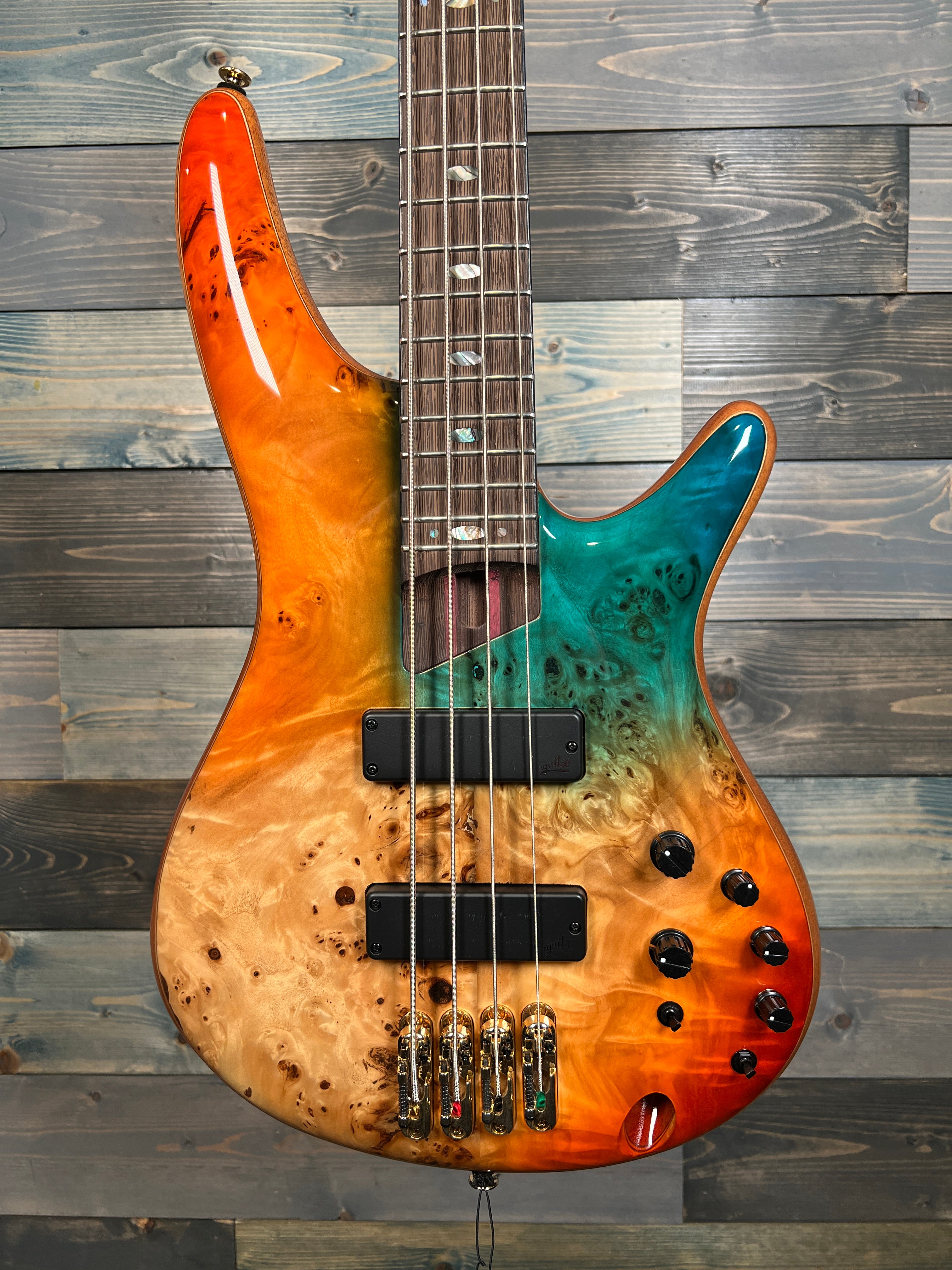 Ibanez SR1600D Bass Guitar - Autumn Sunset Sky