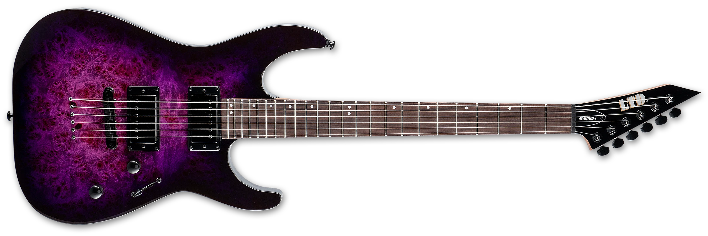 ESP LTD M-200DX NT Electric - Purple Burst