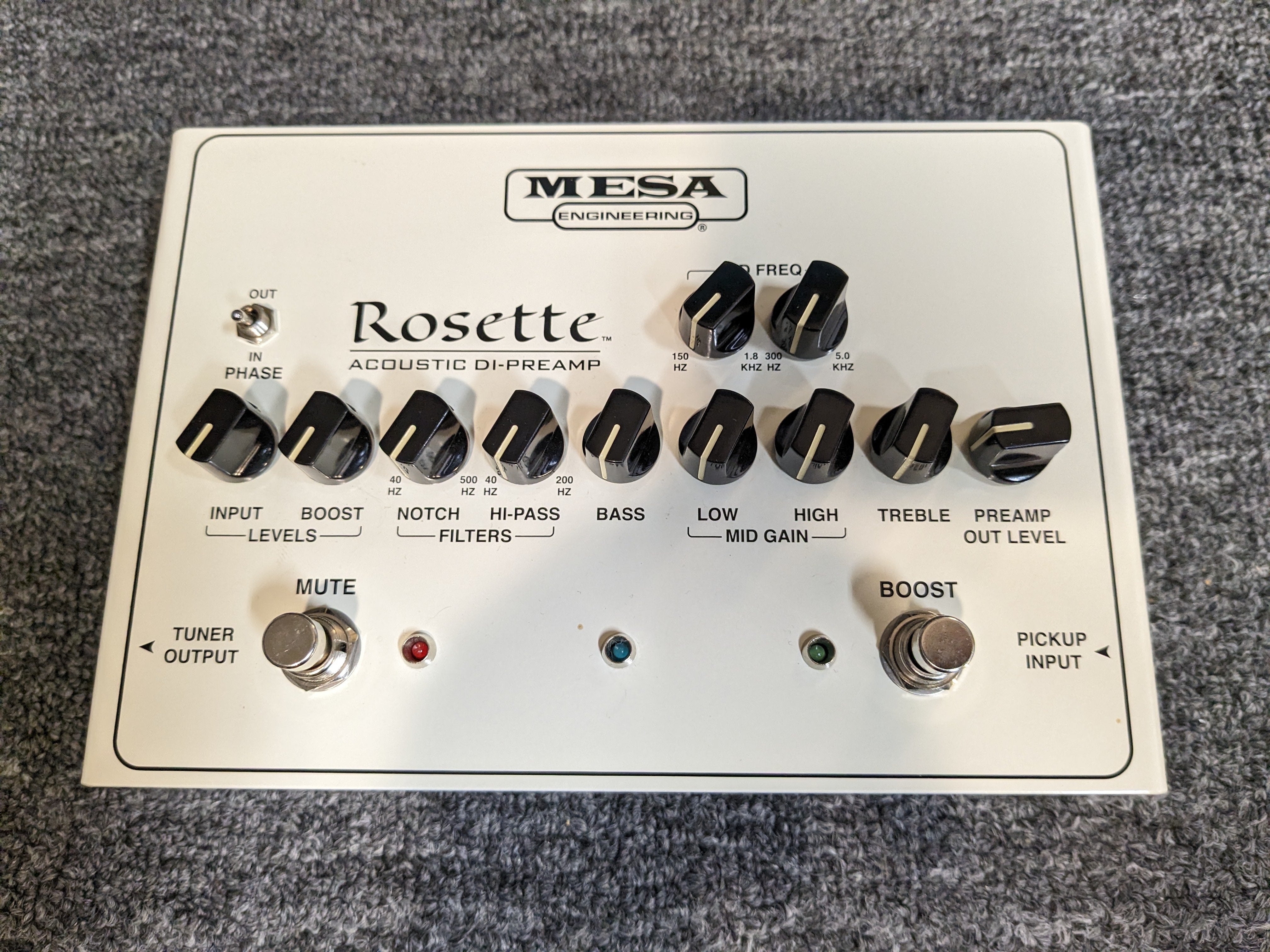 USED Mesa Rosette Acoustic DI-Preamp