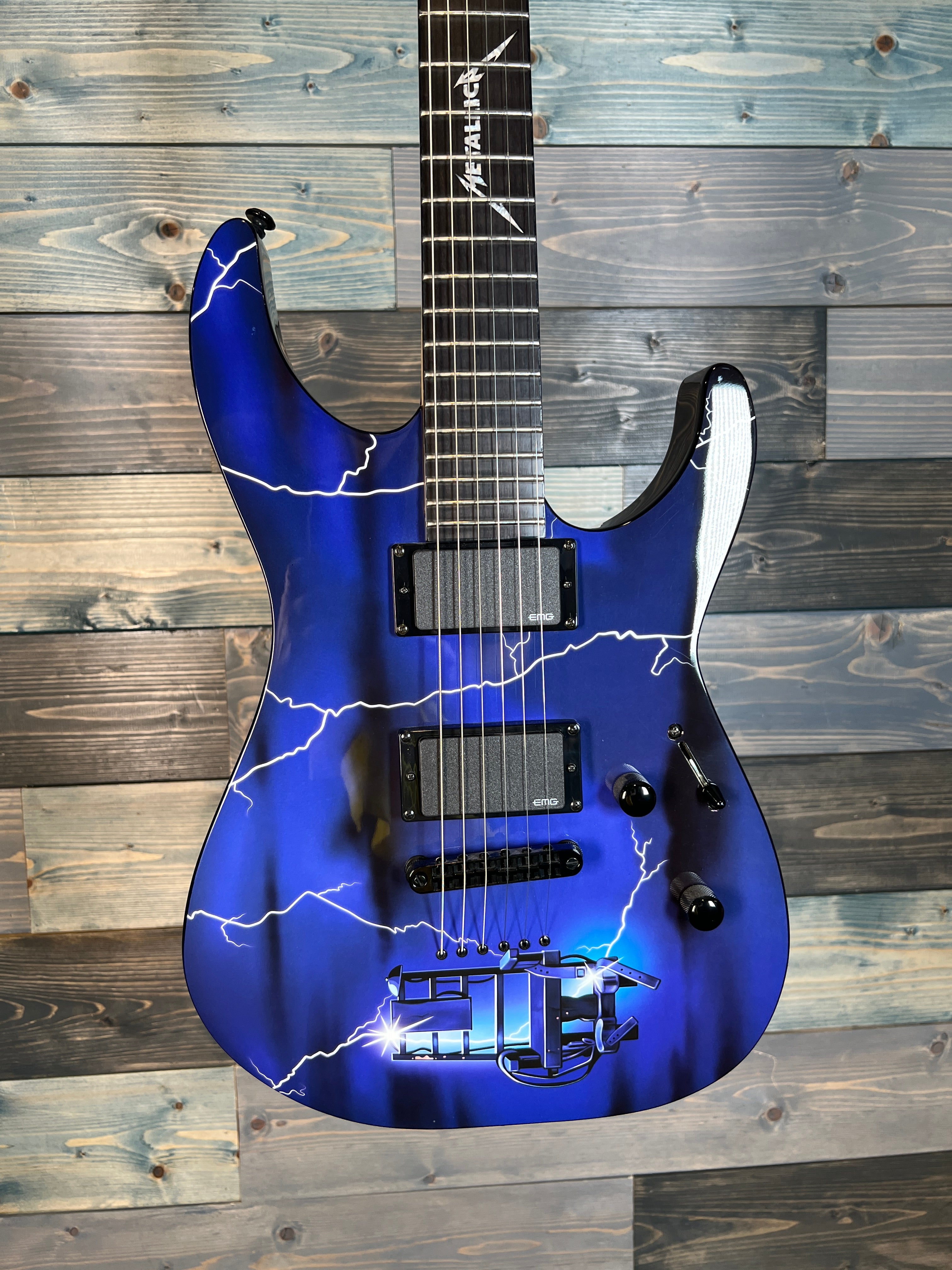 USED ESP LTD Metallica Ride The Lightning  LIMITED EDITION 066/300