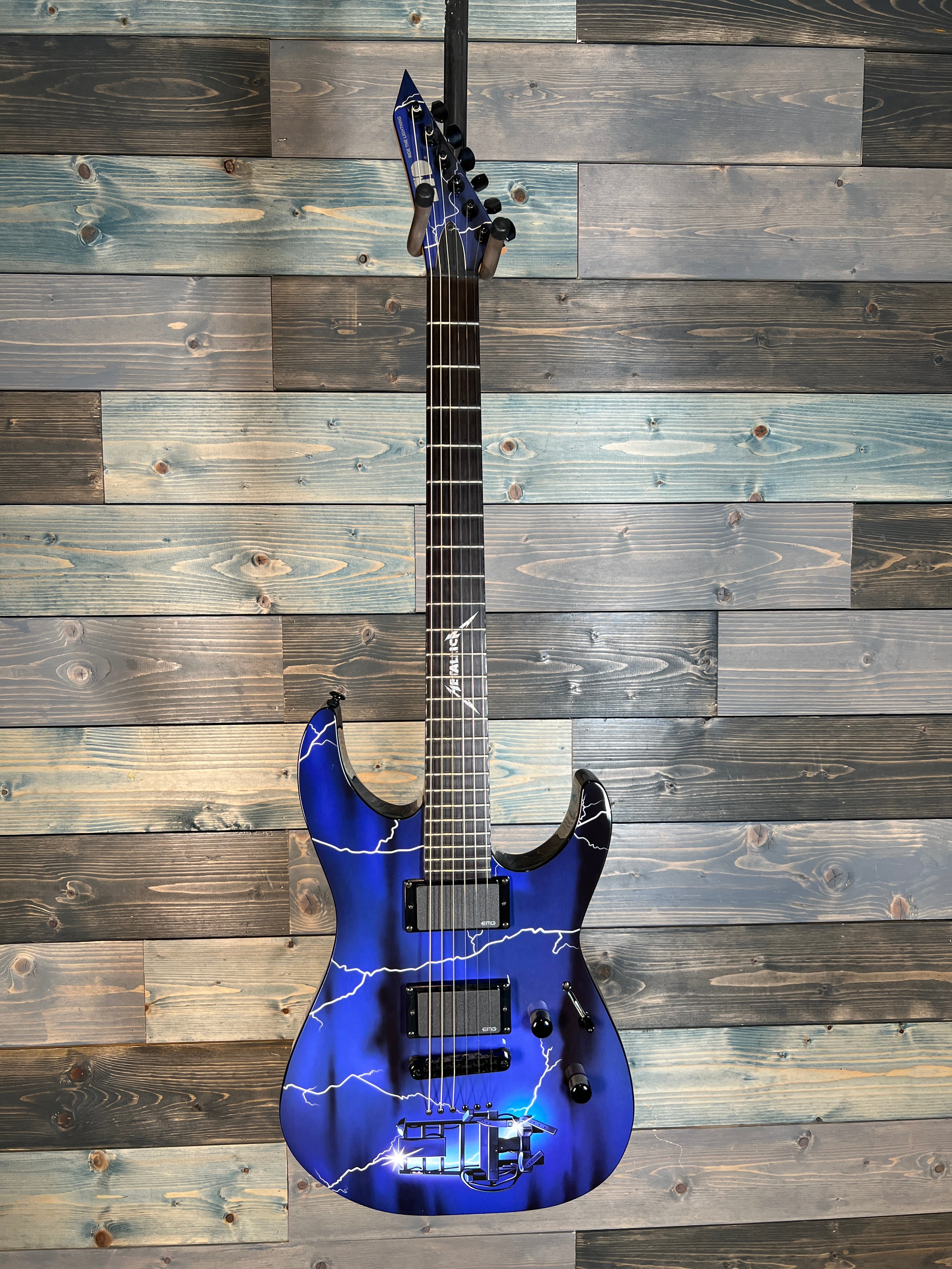 USED ESP LTD Metallica Ride The Lightning  LIMITED EDITION 066/300