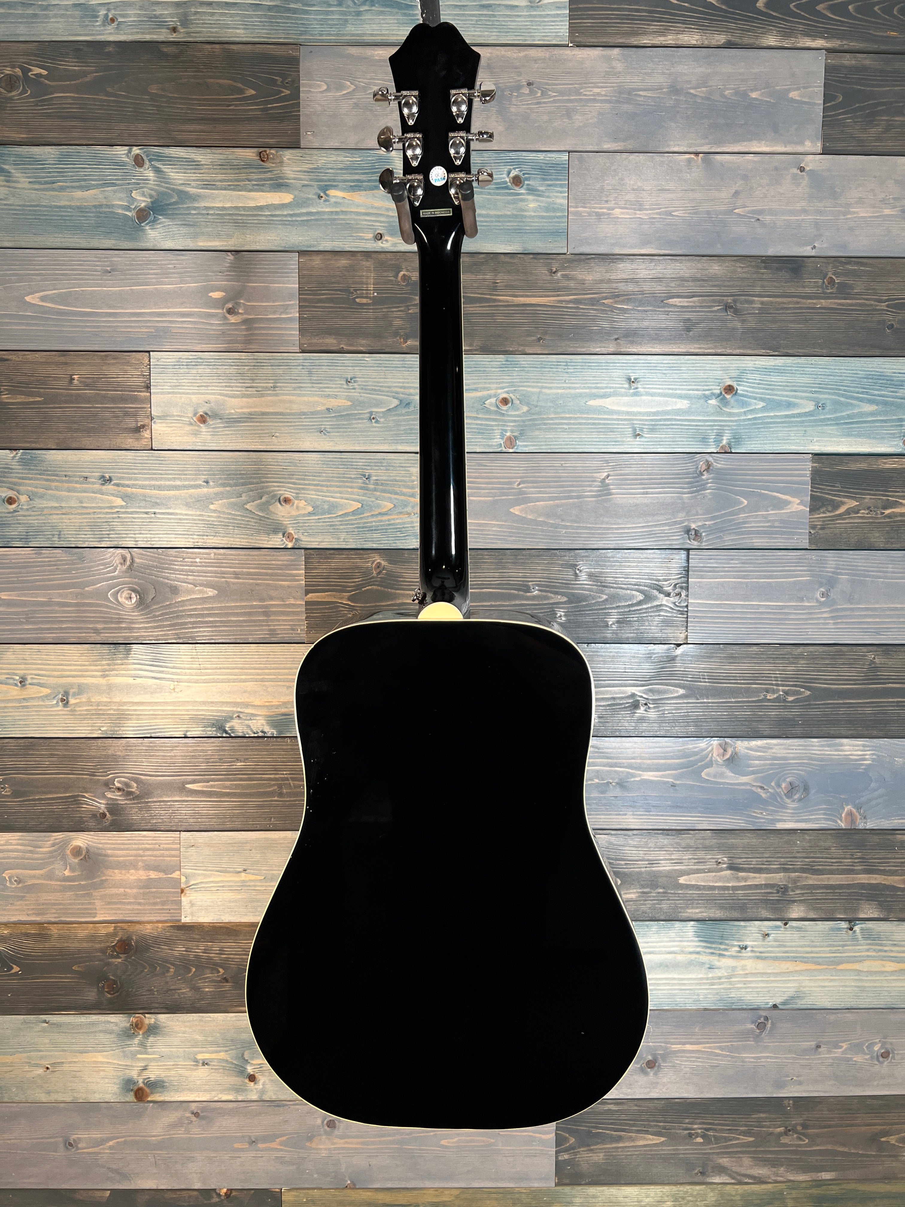 USED Epiphone Hummingbird Pro in Ebony