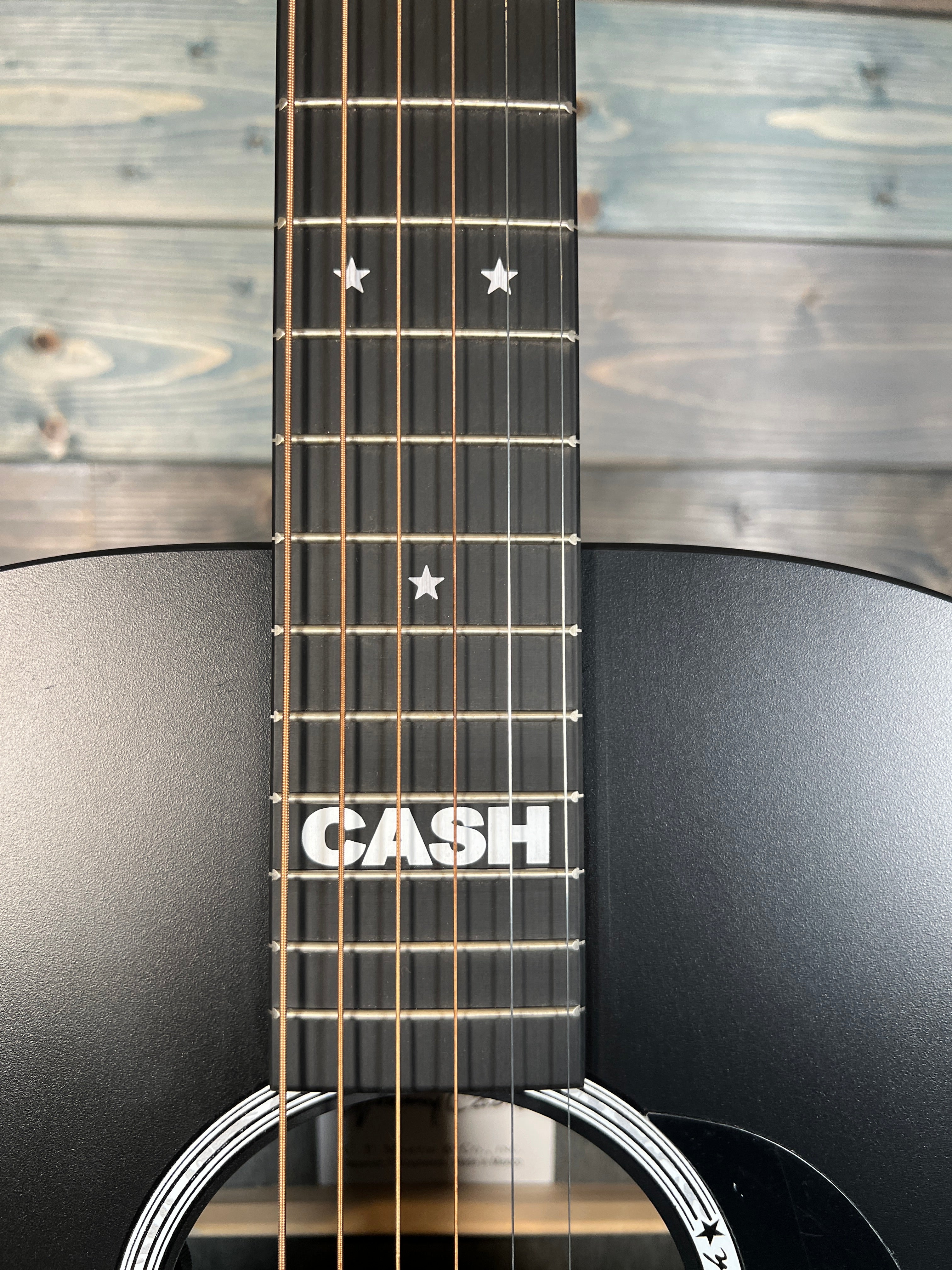 DEMO Martin DX Johnny Cash Custom Signature Editions