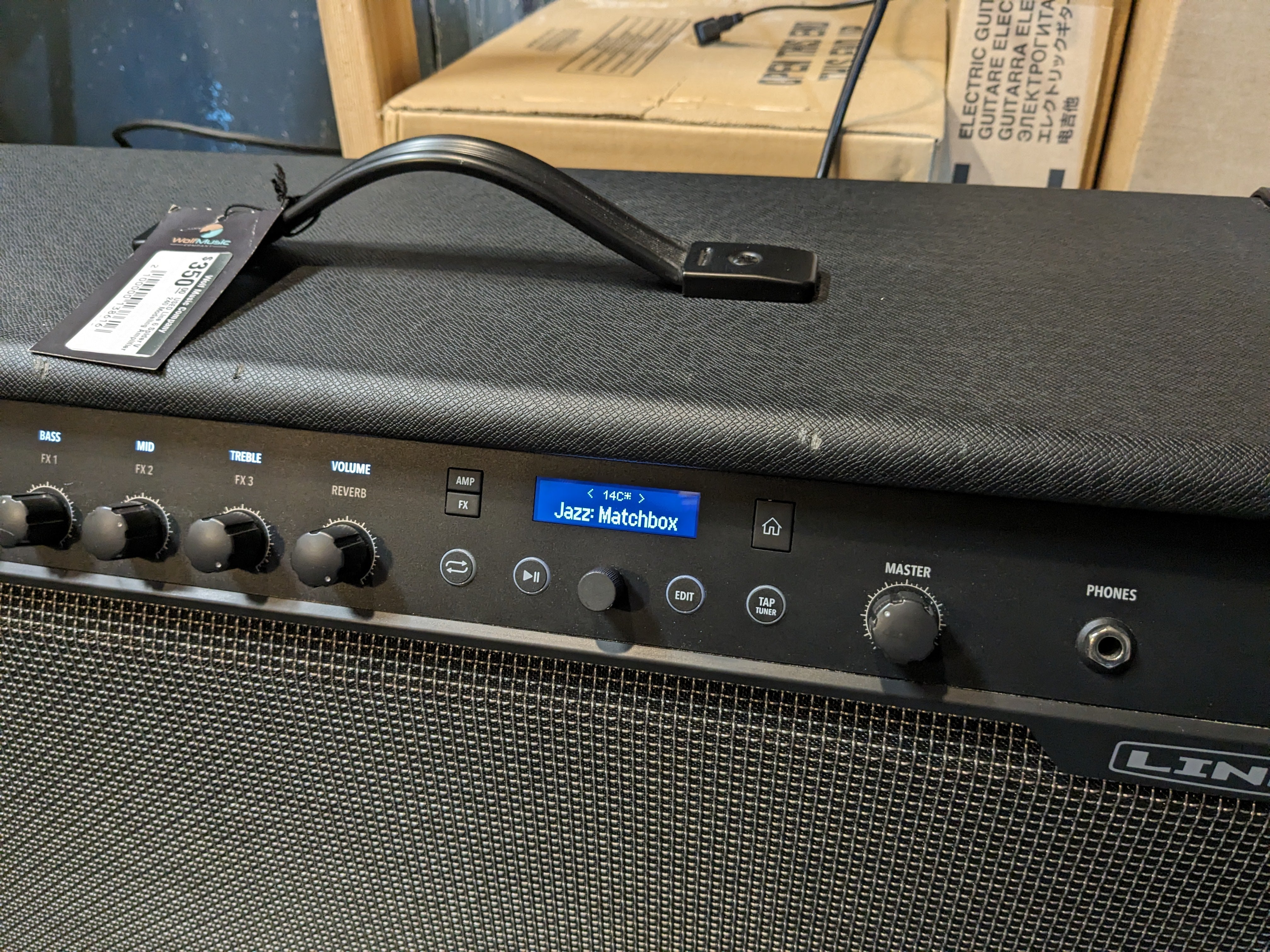 USED Line 6 Spider V 240 Modeling Amplifier