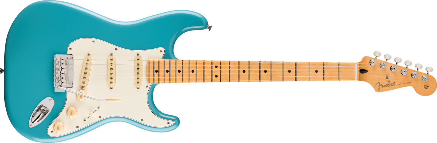 Fender Player II Stratocaster, Maple Fingerboard, Aquatone Blue