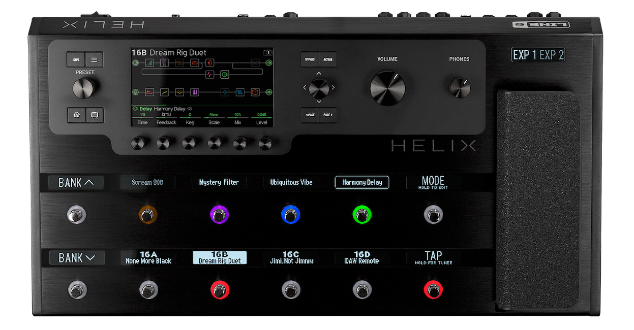 USED Line 6 Helix Floor Guitar Processor