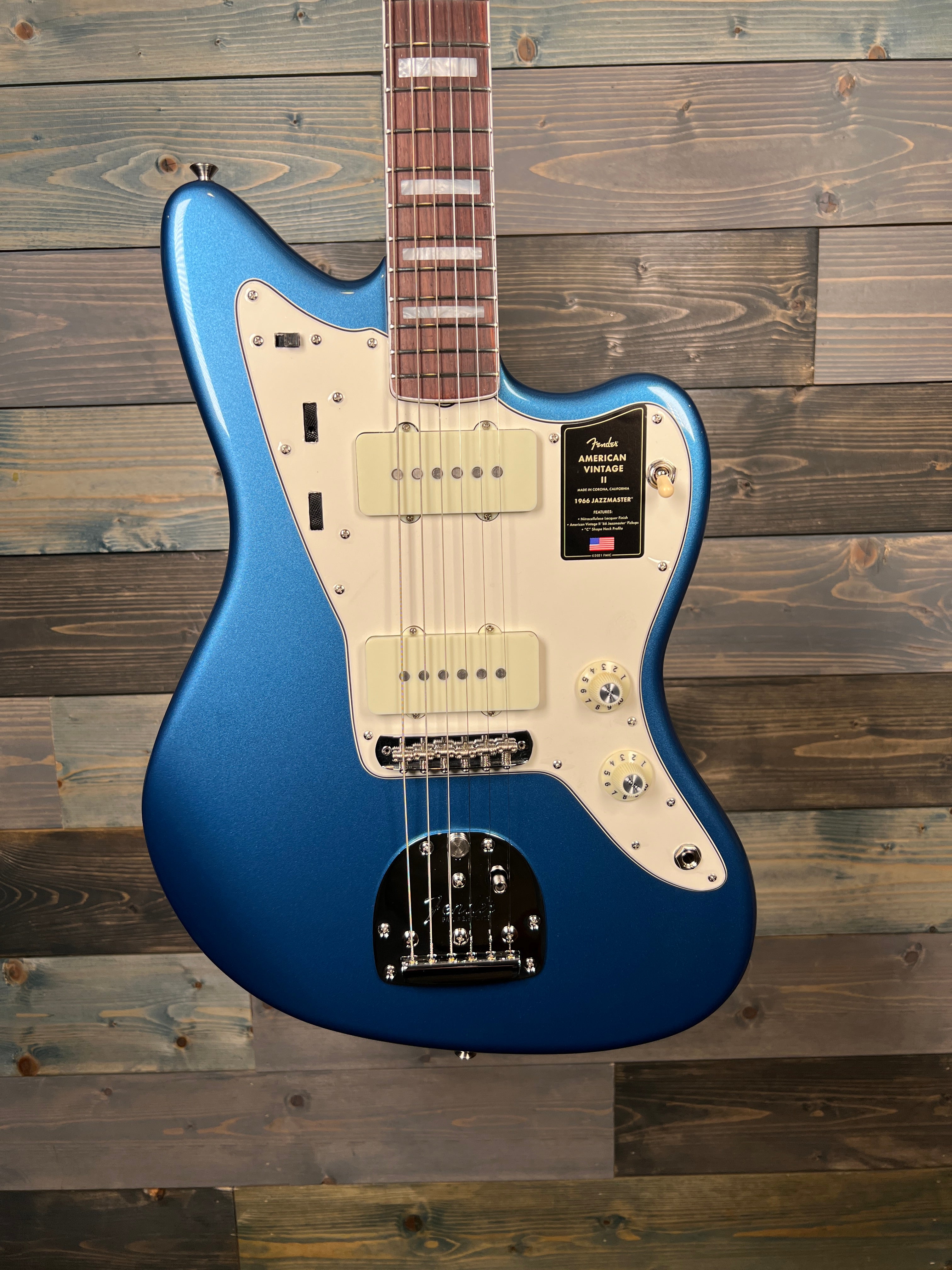 Fender American Vintage II 1966 Jazzmaster, Lake Placid Blue