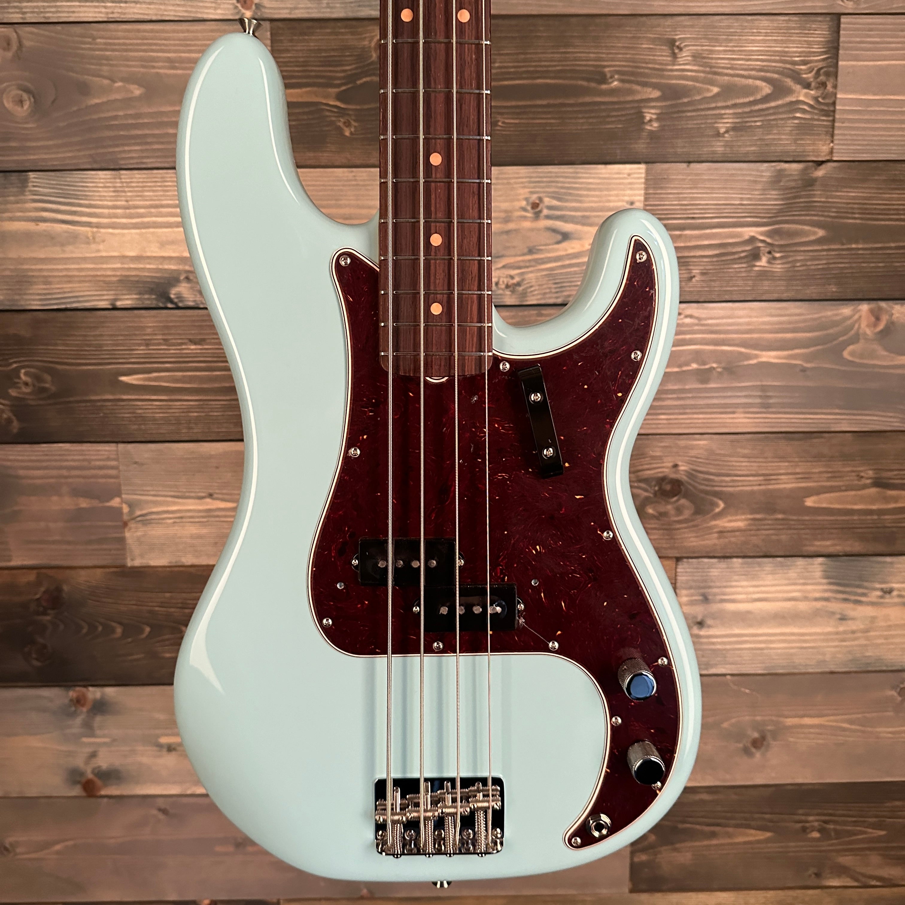 Fender American Vintage II 1960 Precision Bass, Rosewood FB, Daphne Blue