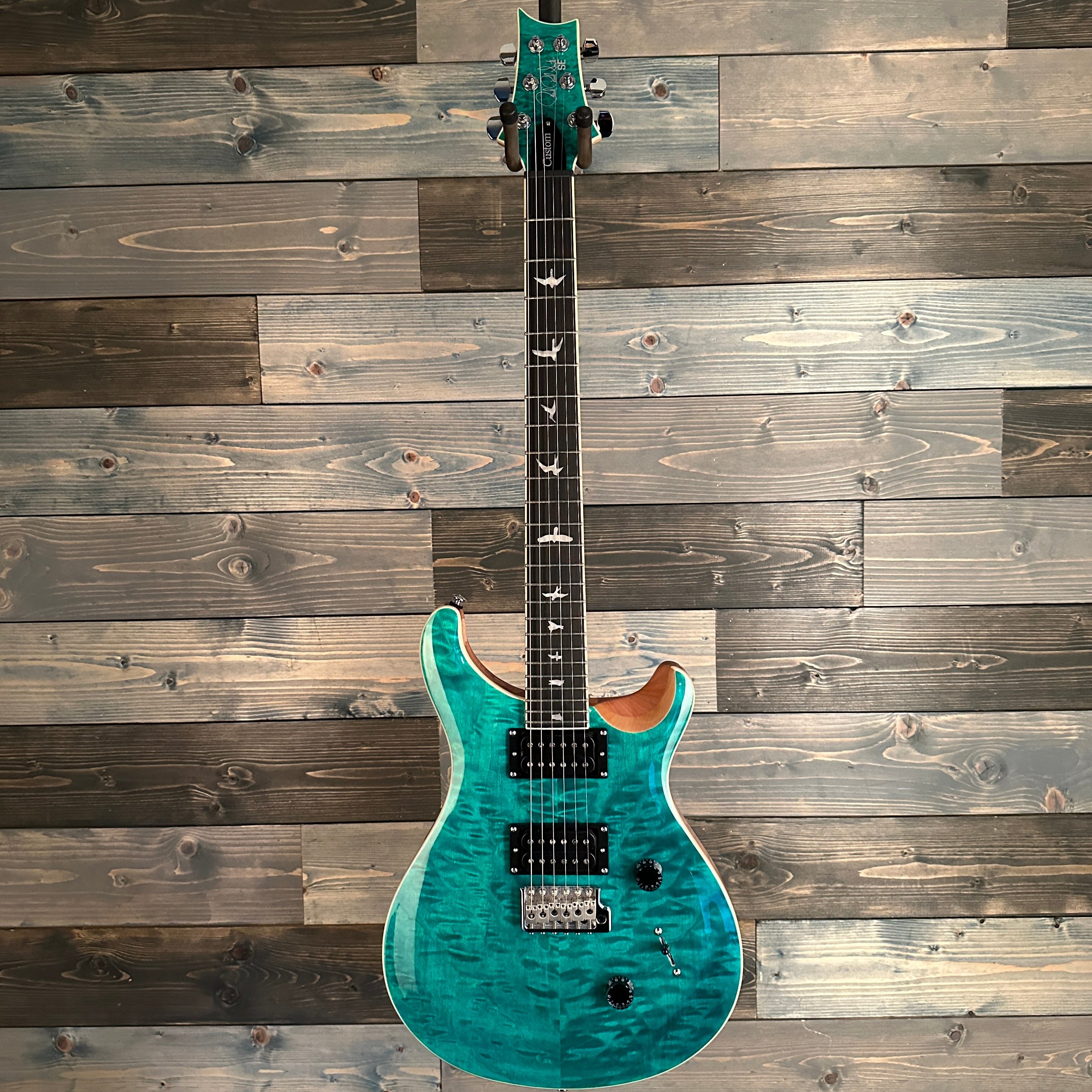 PRS SE Custom 24 - Quilt Package Electric - Turquoise