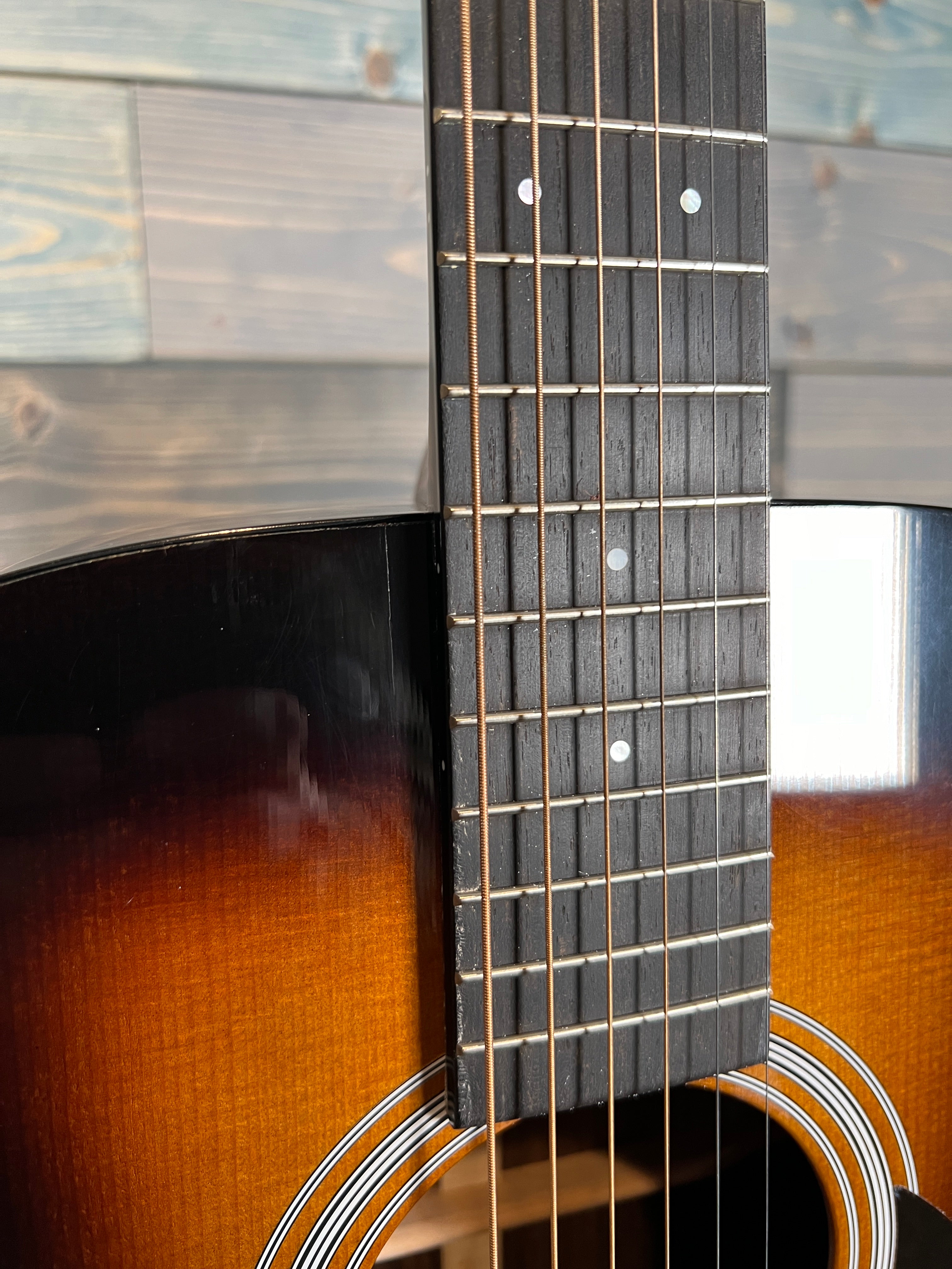 DEMO Martin OM-21 Sunburst Standard Series with TONERITE AGING OPTION!