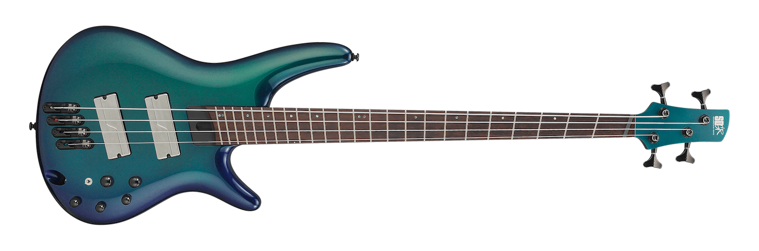 Ibanez SR Bass Workshop Multiscale Electric Bass - Blue Chameleon