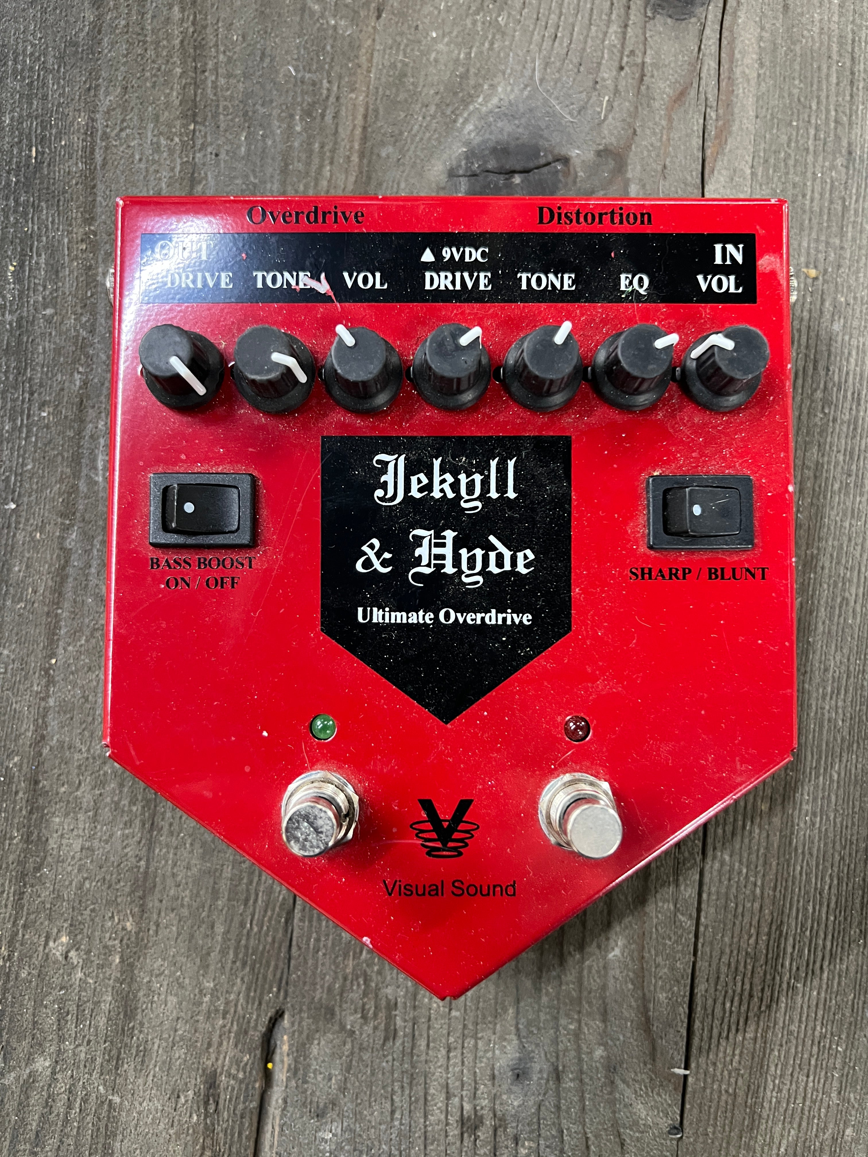 USED Visual Sound Jekyll & Hyde Ultimate Overdrive V1