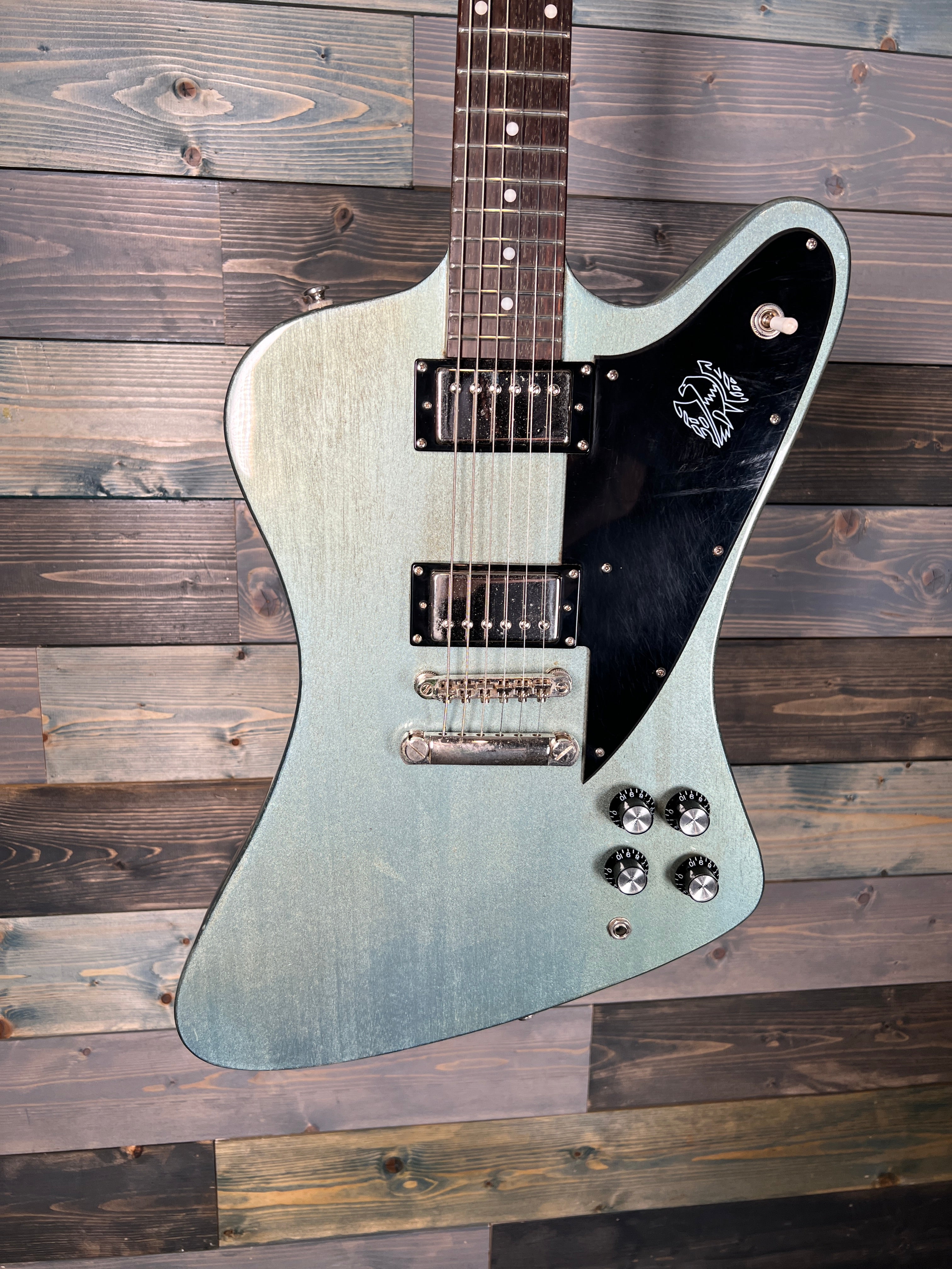 USED Epiphone Firebird Studio  Pelham Green