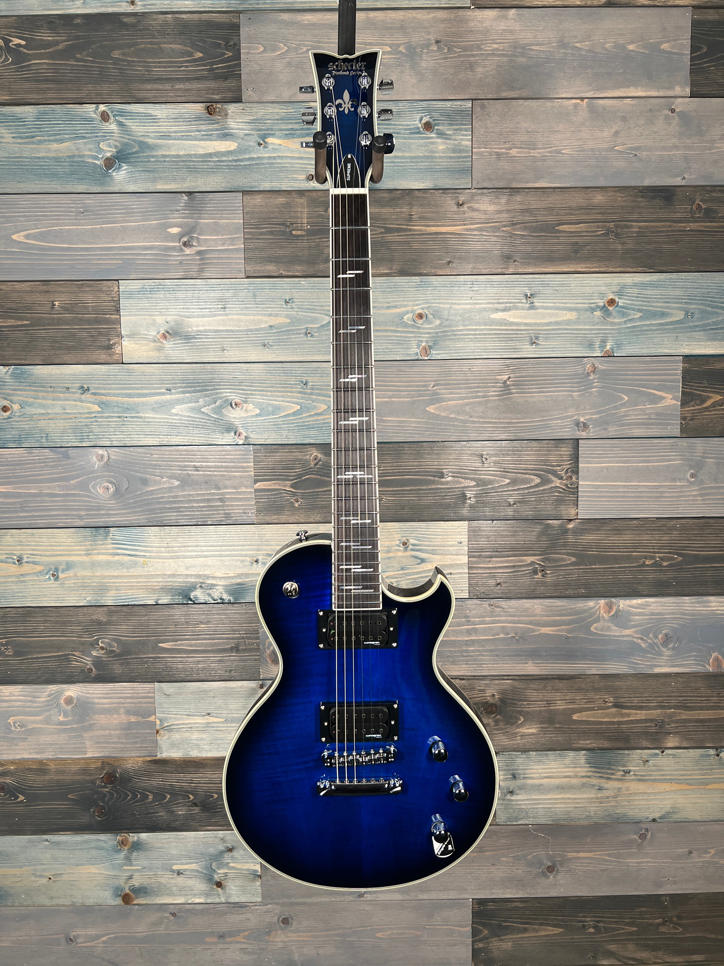 Schecter 2590 Solo II Supreme Electric -See Thru Blue Burst