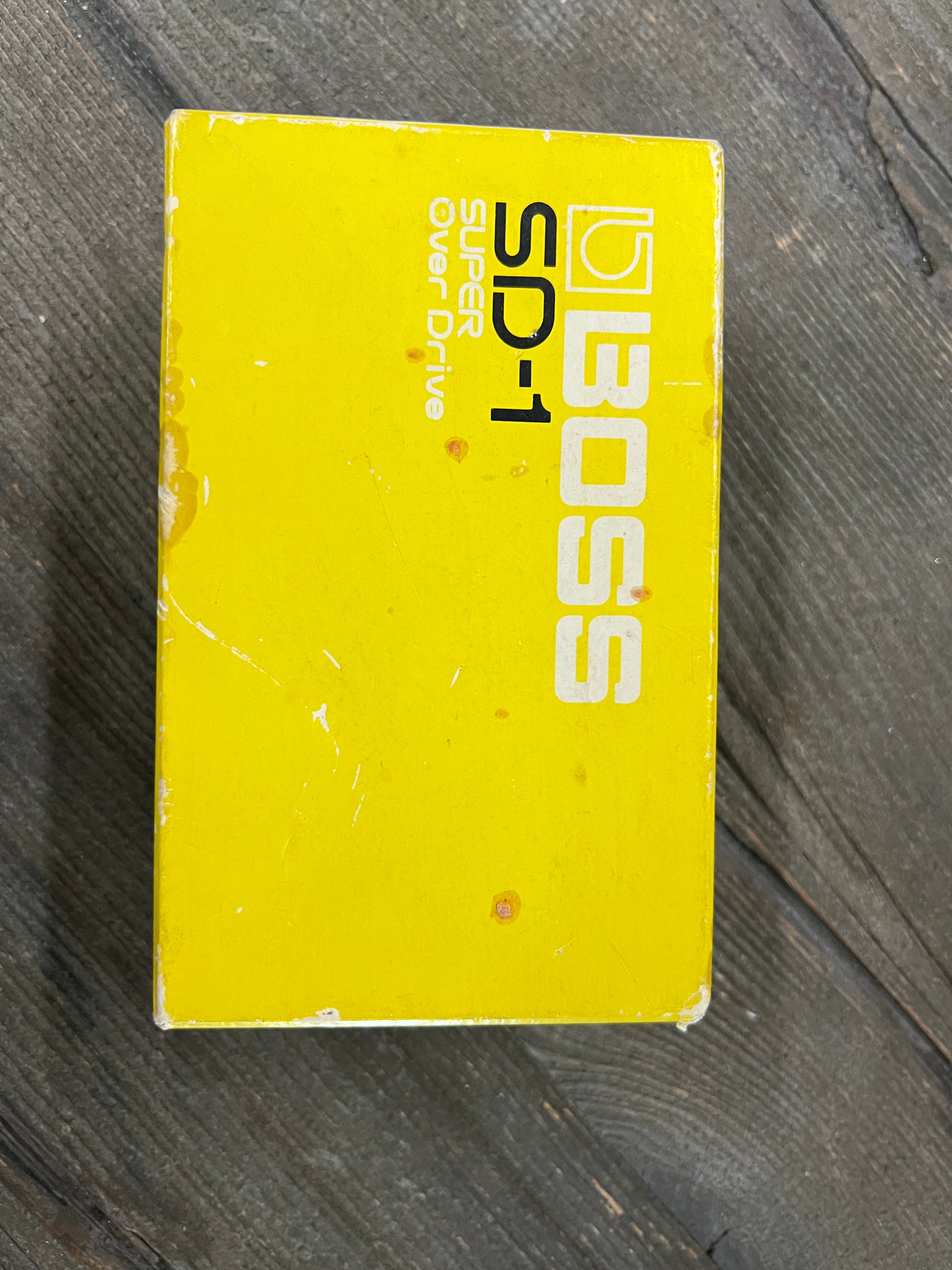 USED Boss SD-1 Super Overdrive Made In Japan 1980s