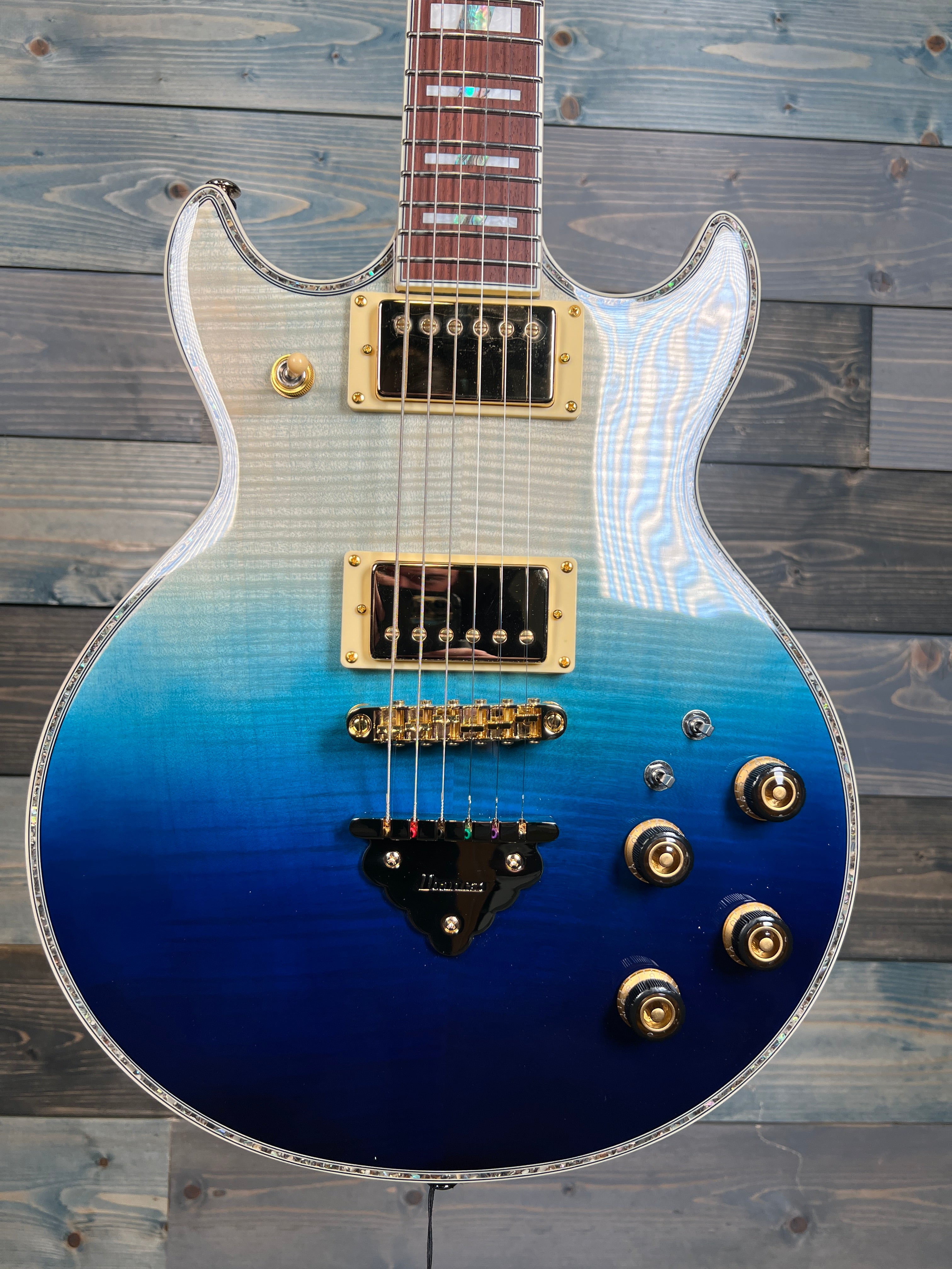 Ibanez AR420 Standard Electric Guitar  - Transparent Blue Gradation