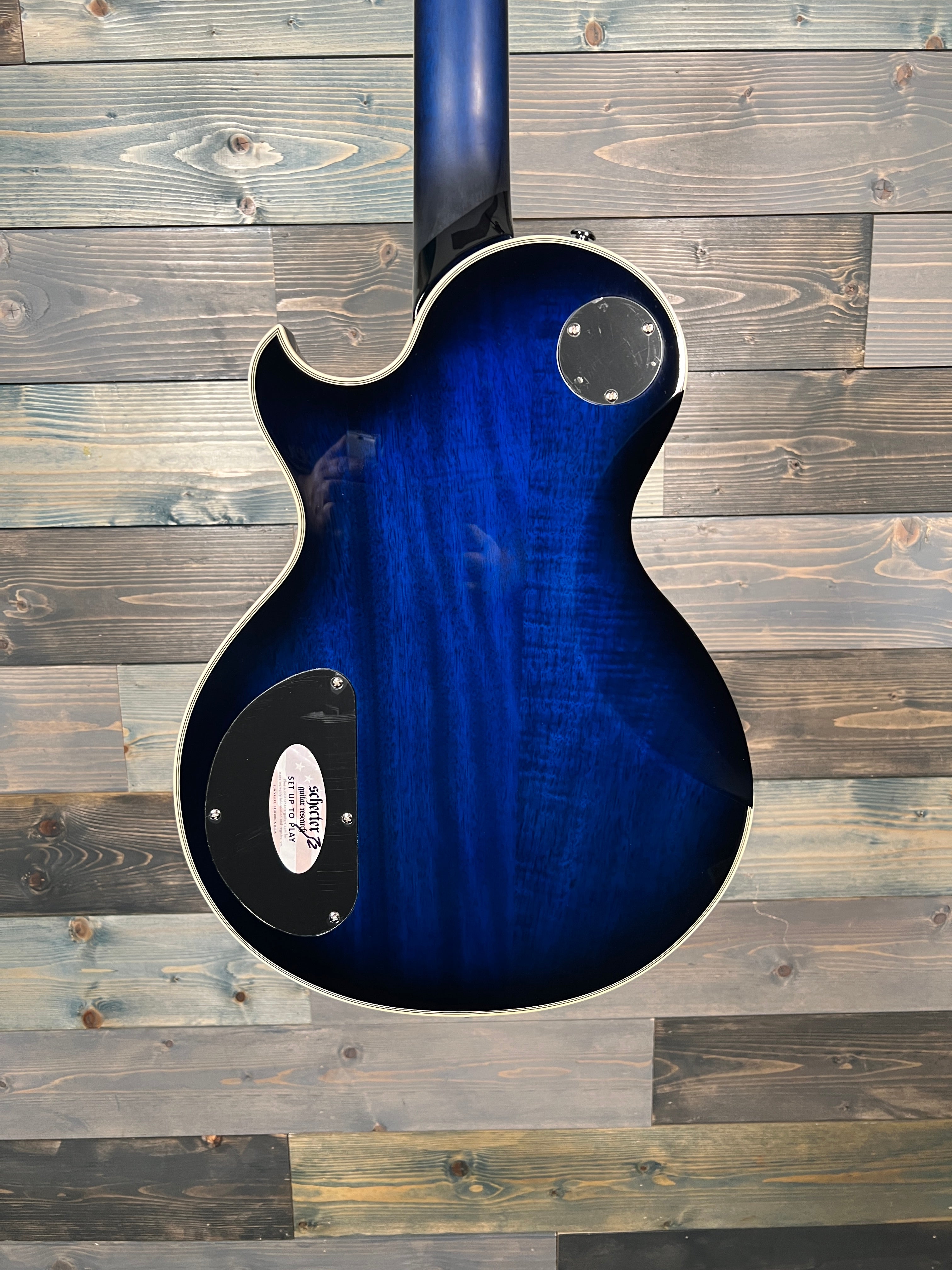 Schecter 2590 Solo II Supreme Electric -See Thru Blue Burst