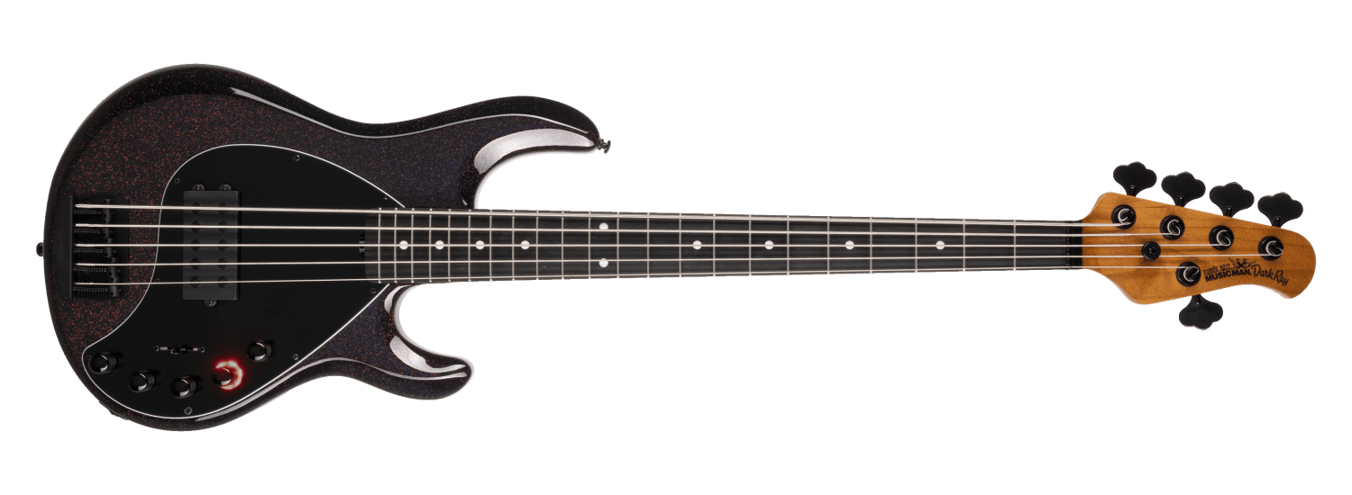 Ernie Ball Music Man DarkRay 5 Bass - Dark Rainbow