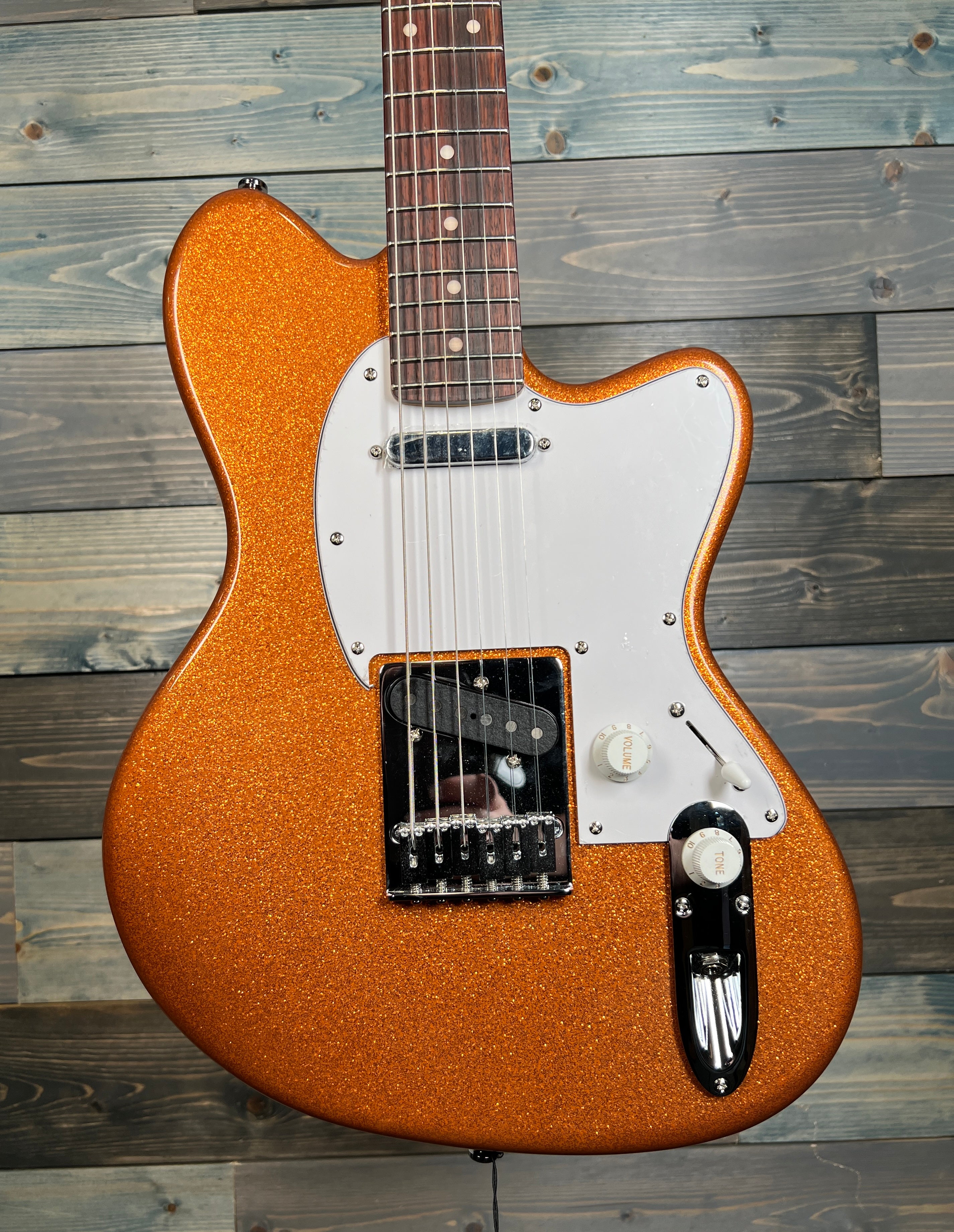 Ibanez YY20 Yvette Young Signature Electric Guitar - Orange Cream Sparkle