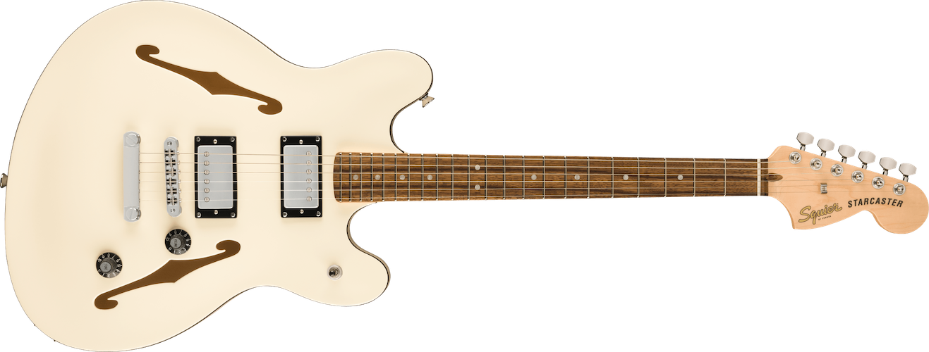 Fender Affinity Series Starcaster Dlx, Laurel Fingerboard, Olympic White