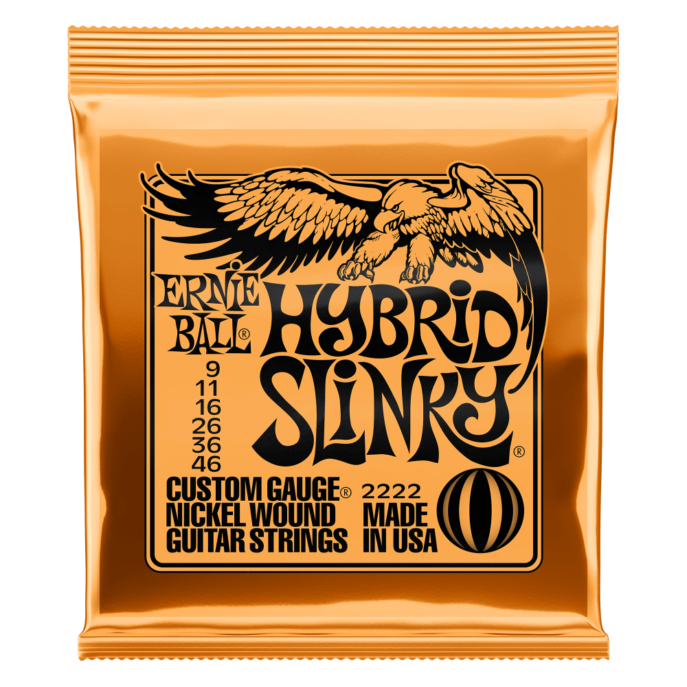 Ernie Ball 2222 Hybrid Slinky Nickel Wound Electric Guitar Strings