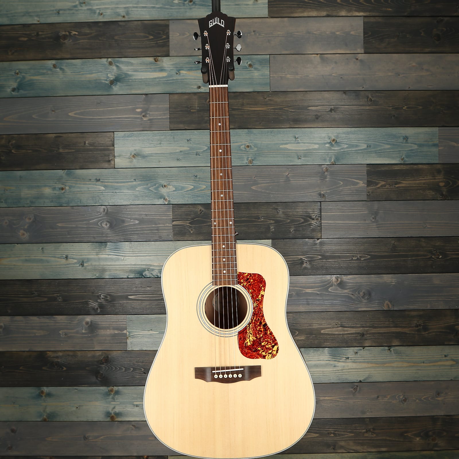 Guild D-240E Dreadnought Acoustic Guitar - Natural Satin