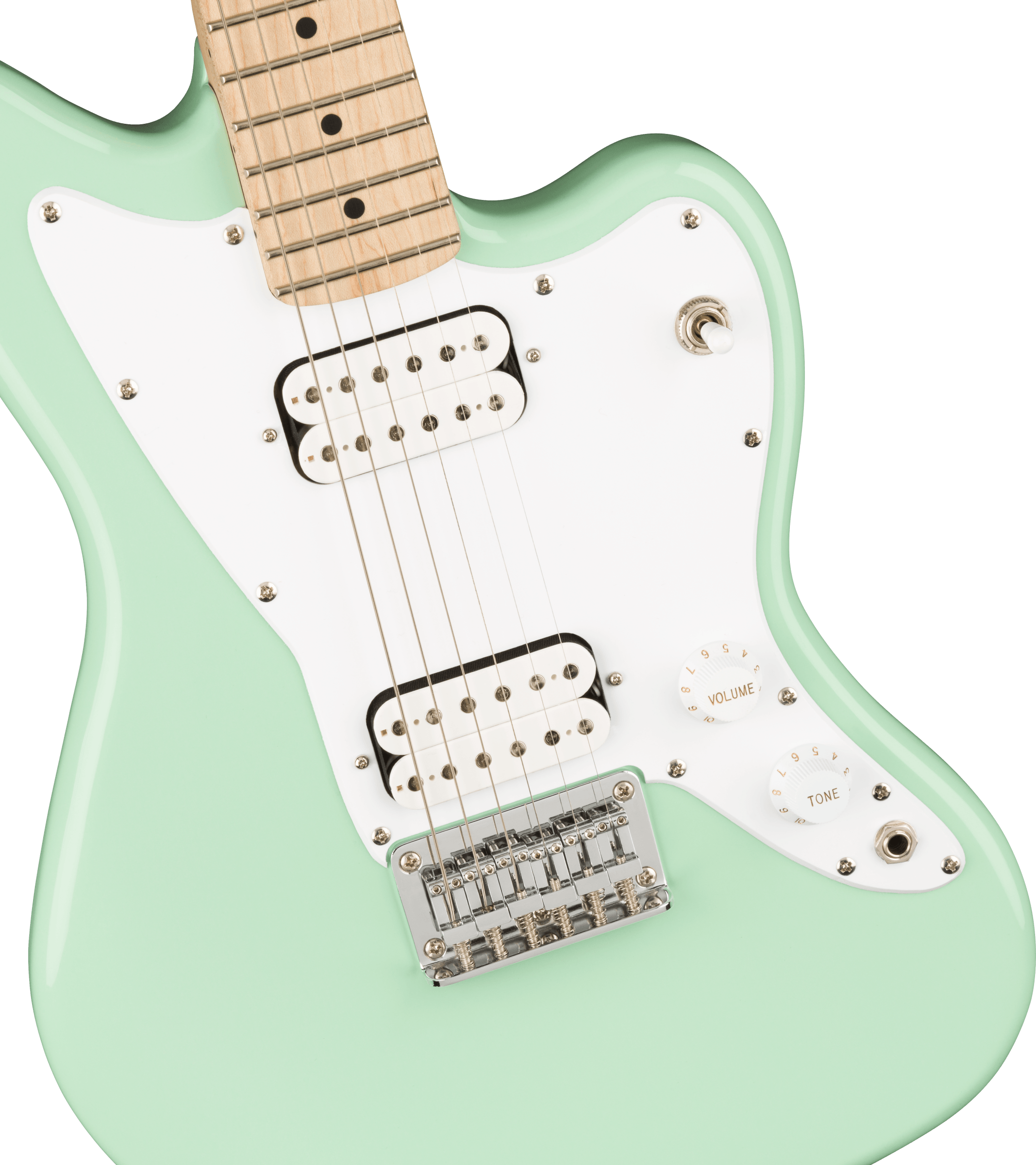 Fender Squier Mini Jazzmaster HH, Maple Fingerboard, Surf Green