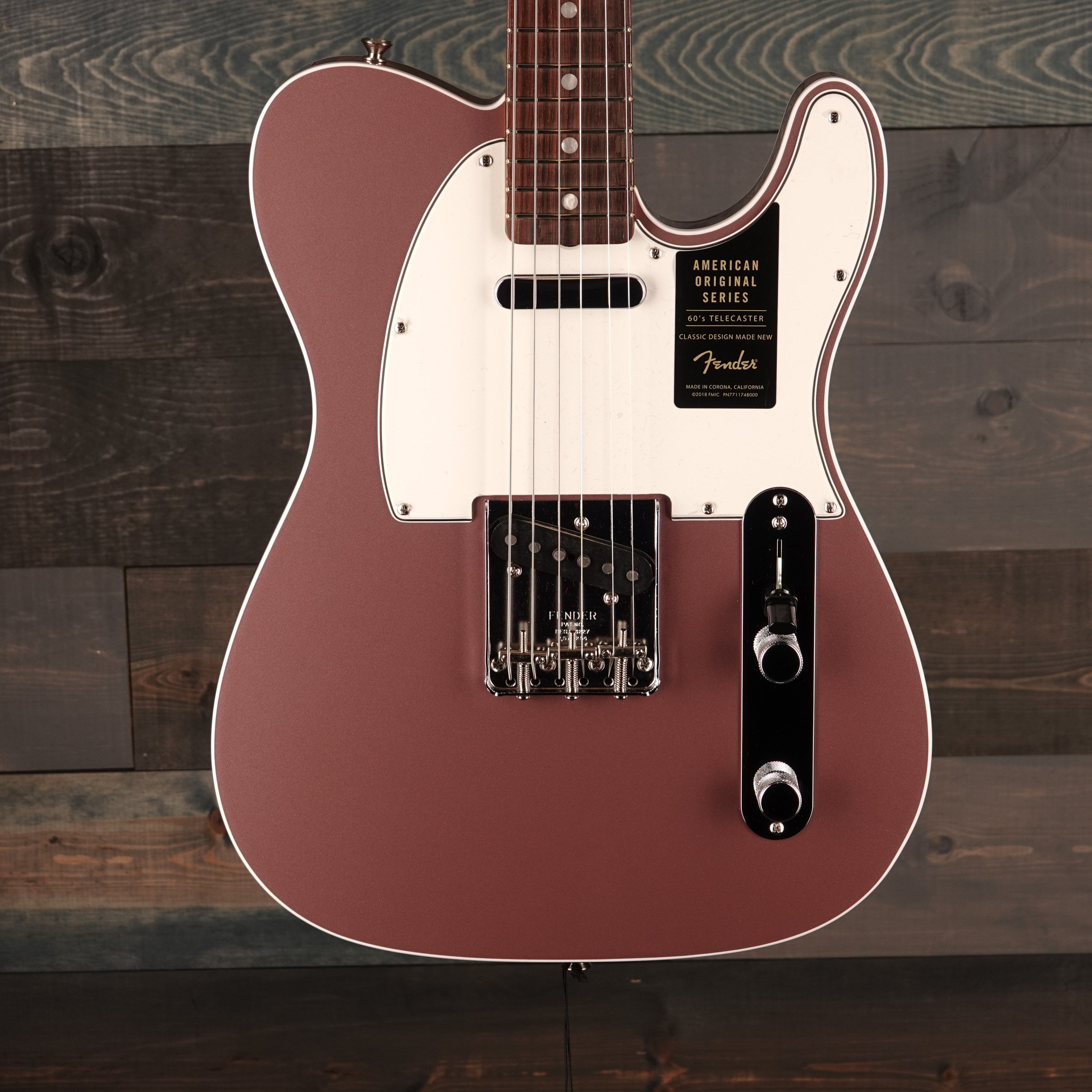 Fender American Original '60s Telecaster  Burgundy Mist Metallic