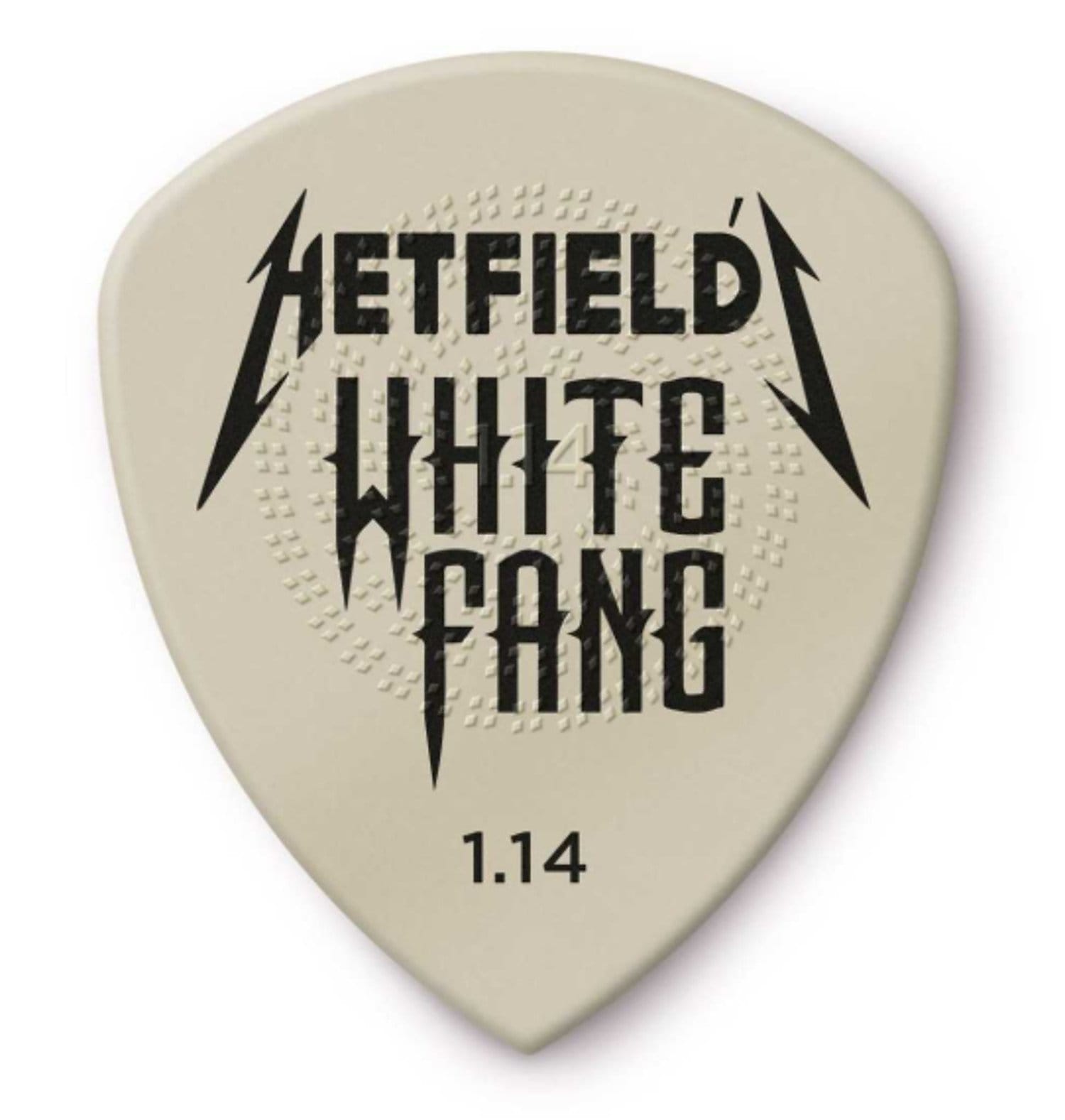 Dunlop Hetfield's White Fang Custom Flow Pick 1.14mm, Tin Pack