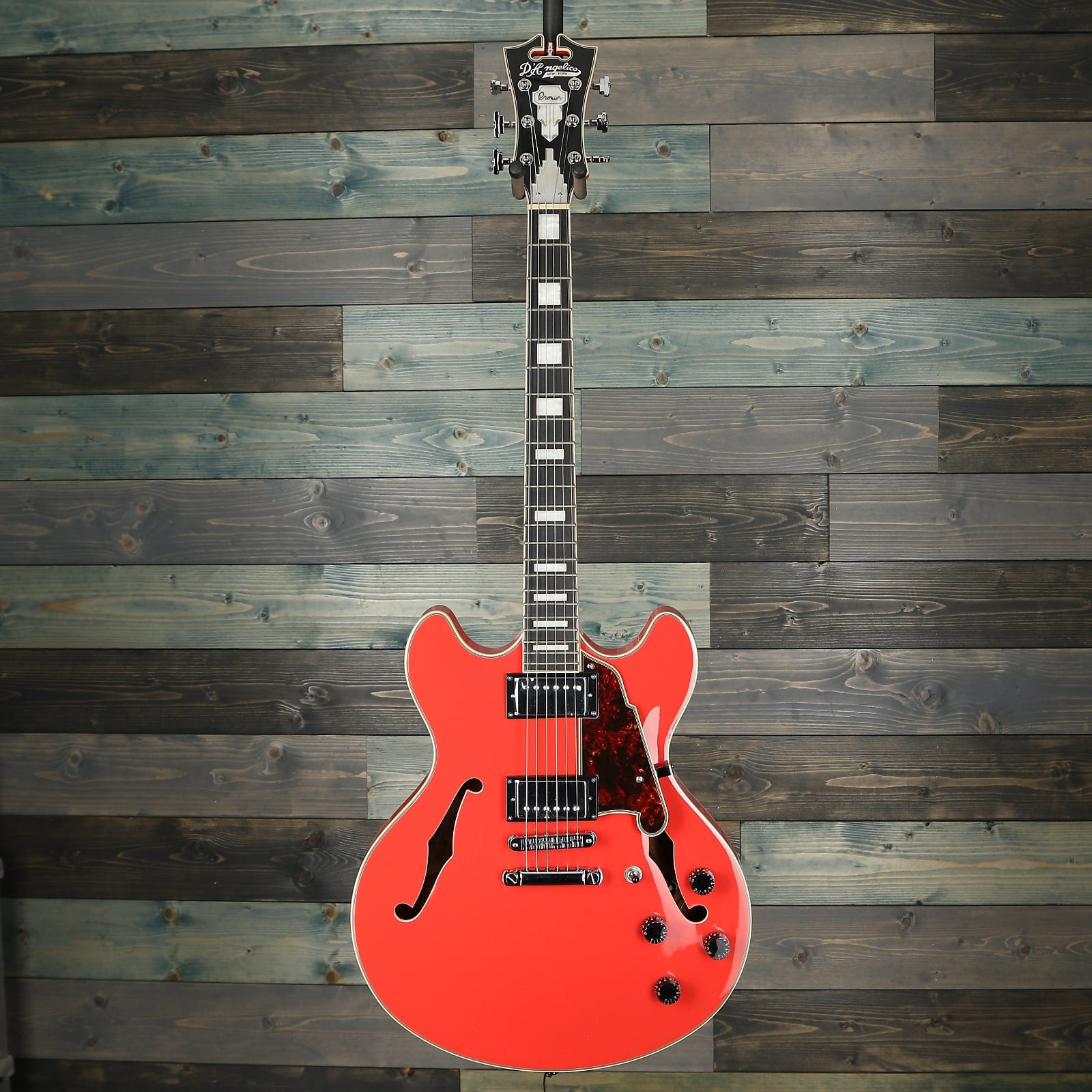 D'Angelico Premier DC Stoptail - Fiesta Red