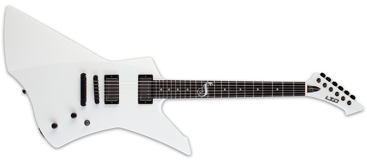 ESP LTD James Hetfield Snakebyte Electric Guitar - Snow White