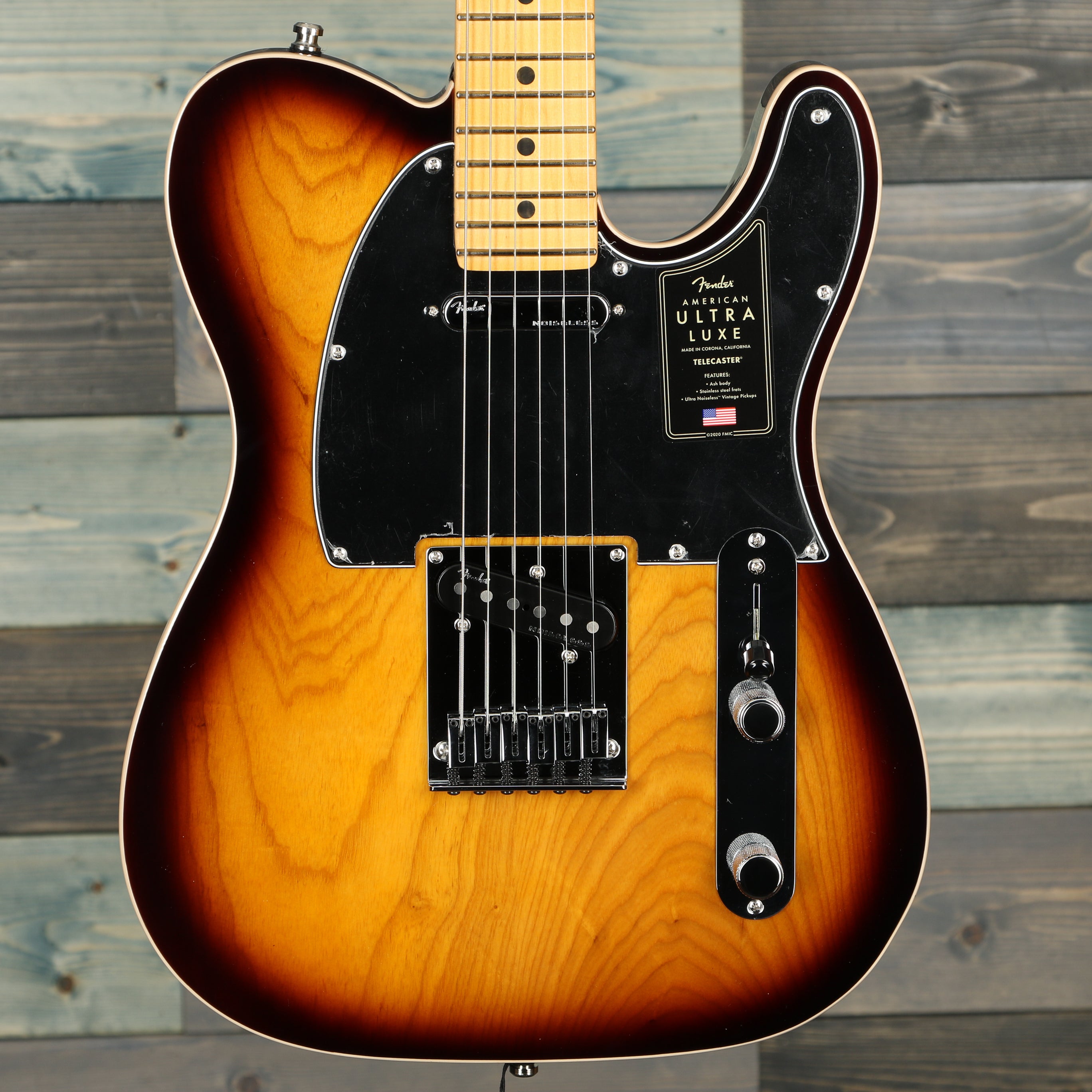 Fender Ultra Luxe Telecaster, Maple Fingerboard, 2-Color Sunburst