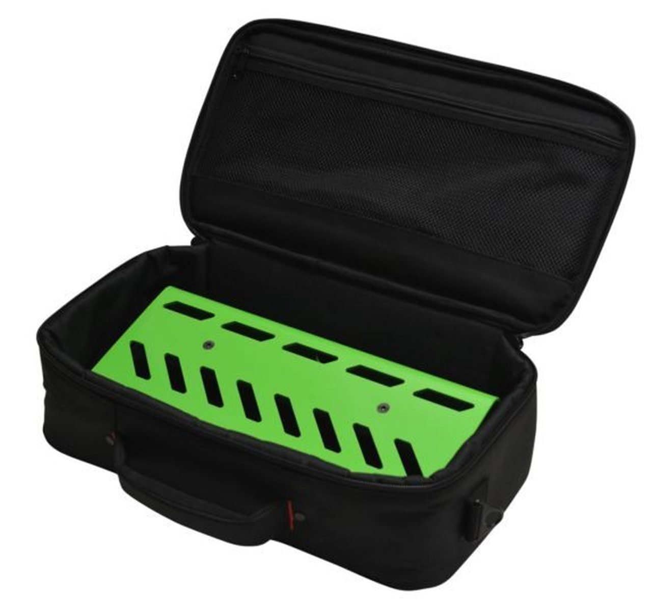 Gator Cases Small Aluminum Pedal Board w/Carry Bag - Screamer Green