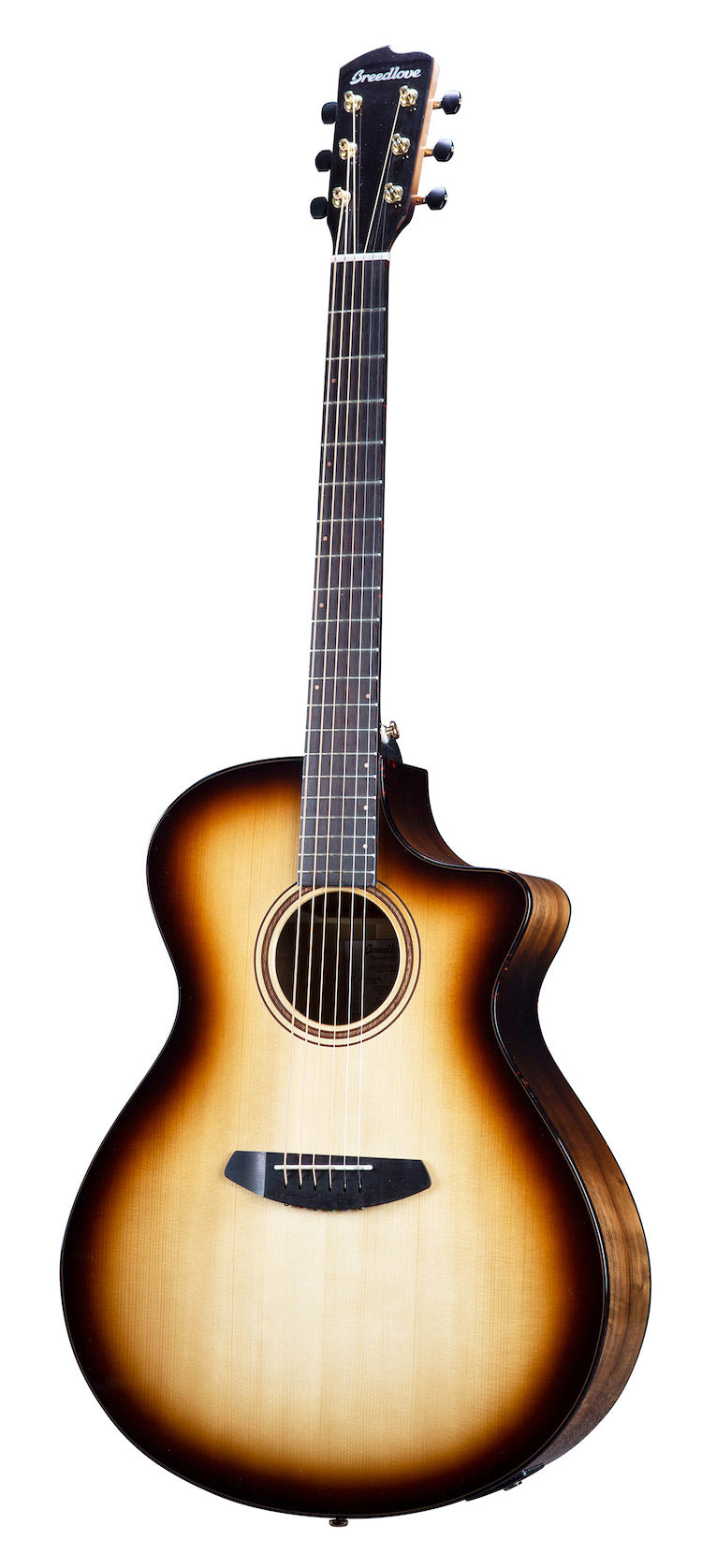 Breedlove Artista Pro Concerto Burnt Amber CE European-Myrtlewood